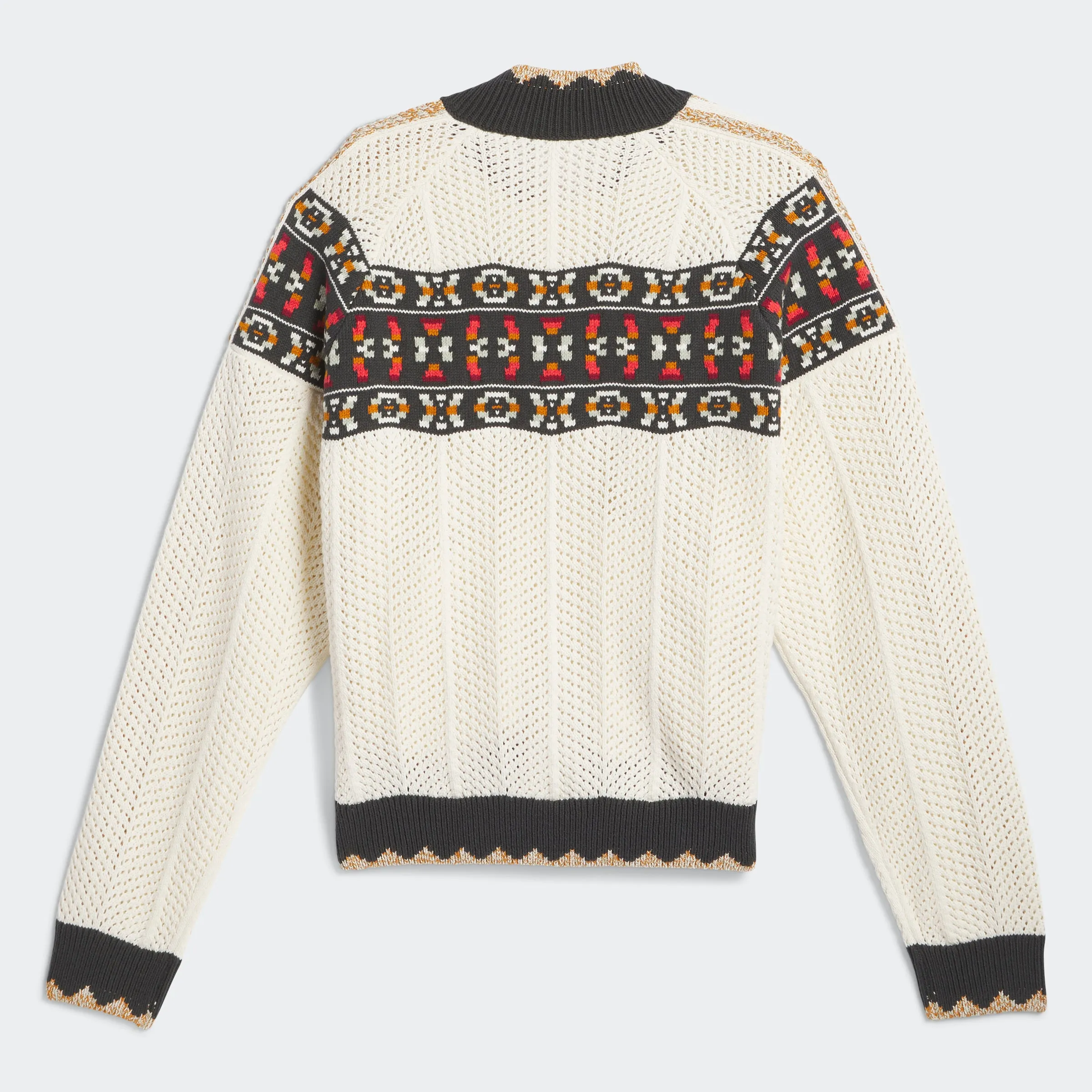 adidas Originals x CLOT Crochet SST Track Top by Edison Chen Cream White