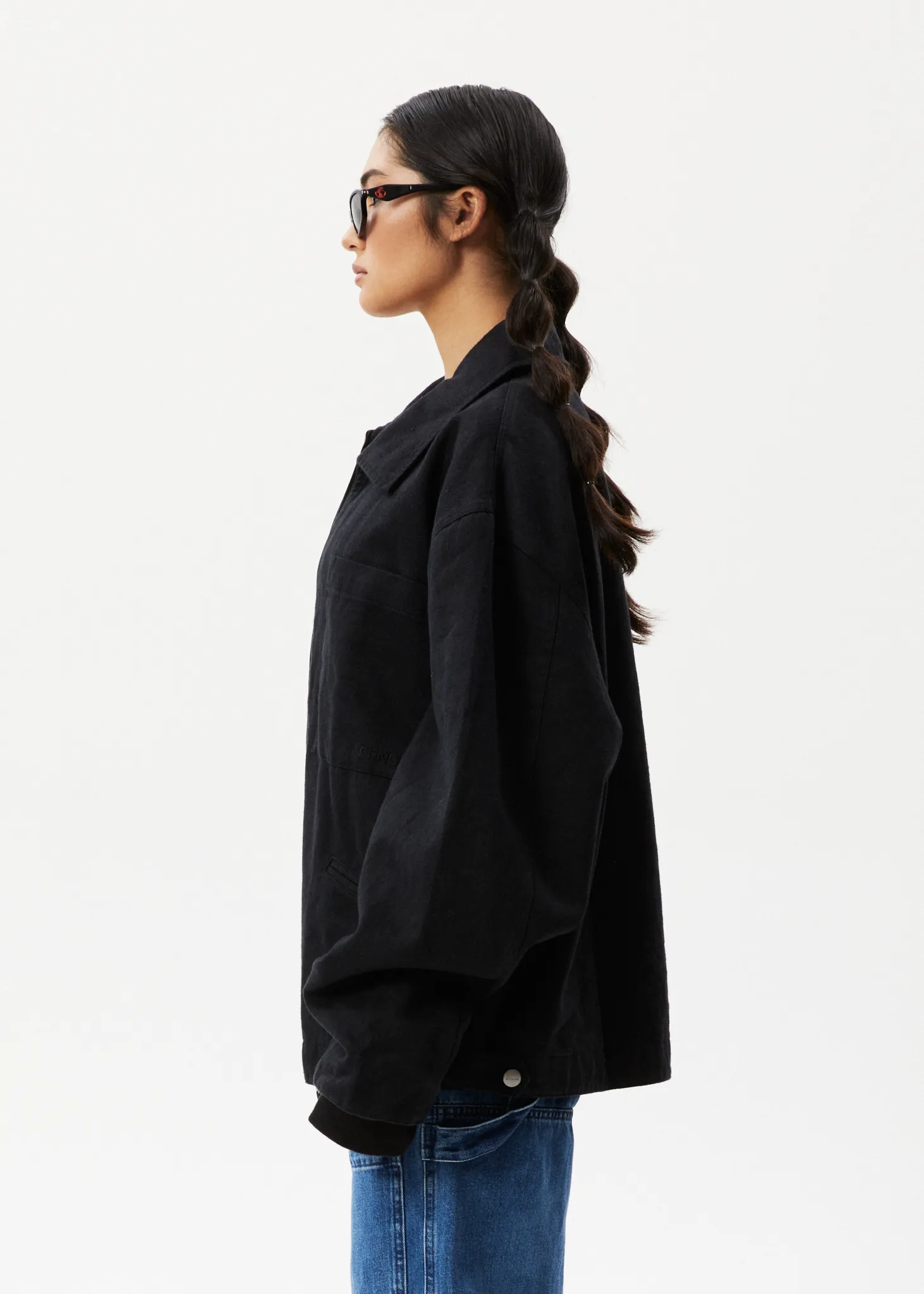 AFENDS Mens Oracle - Carpenter Jacket - Black