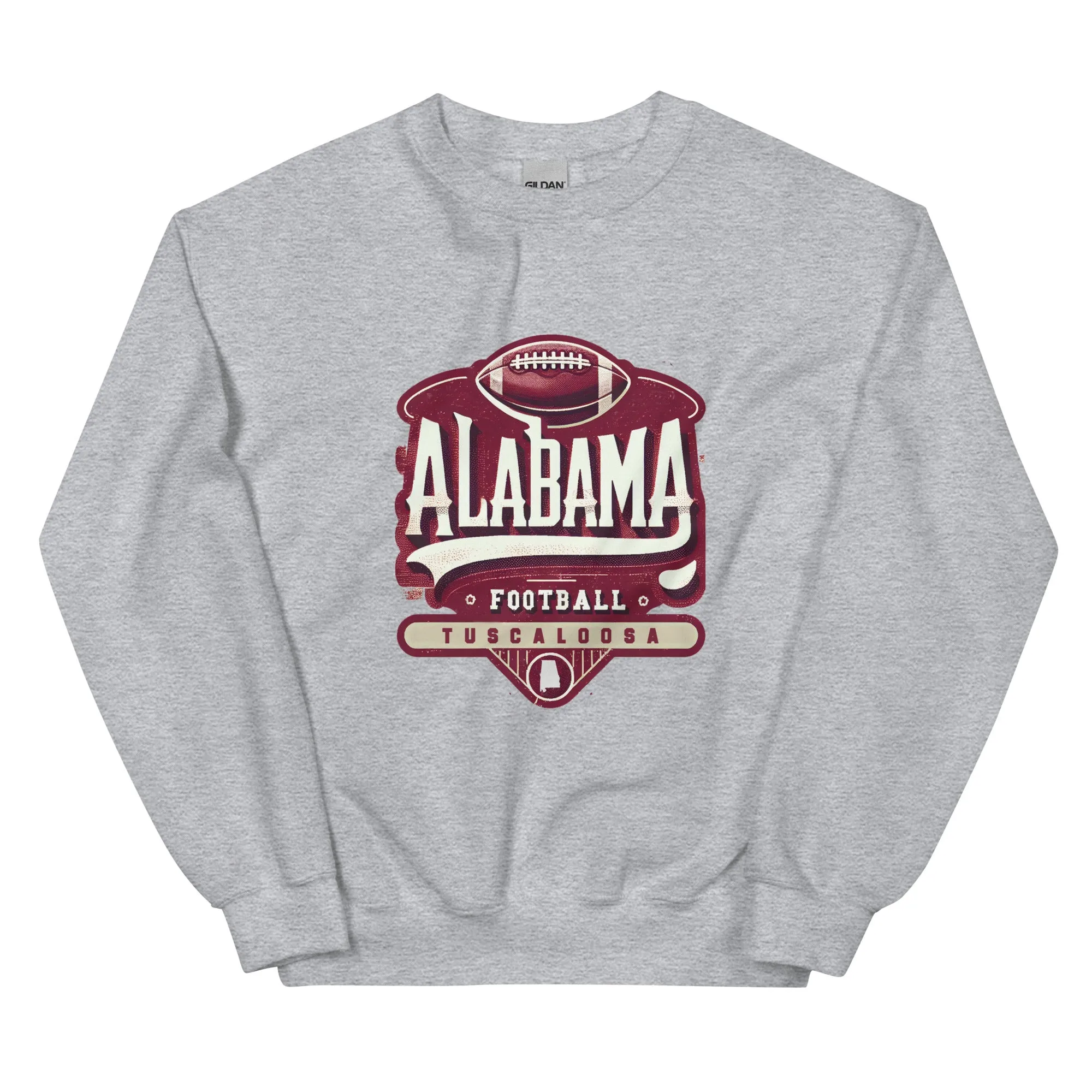 Alabama Football Retro Vintage Unisex Sweatshirt
