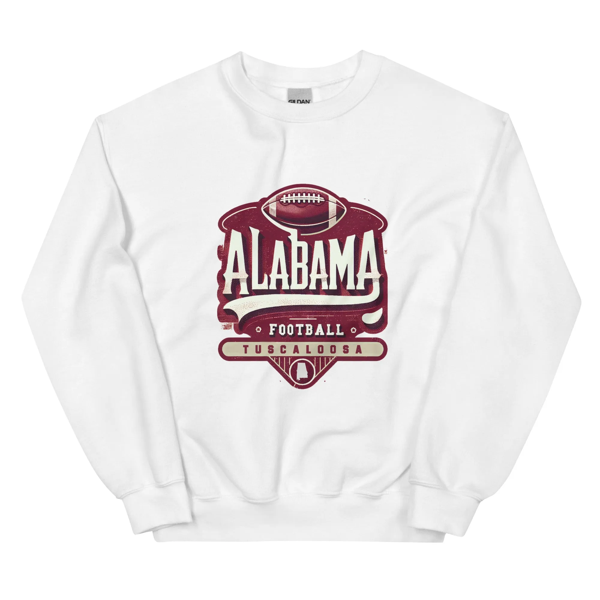 Alabama Football Retro Vintage Unisex Sweatshirt