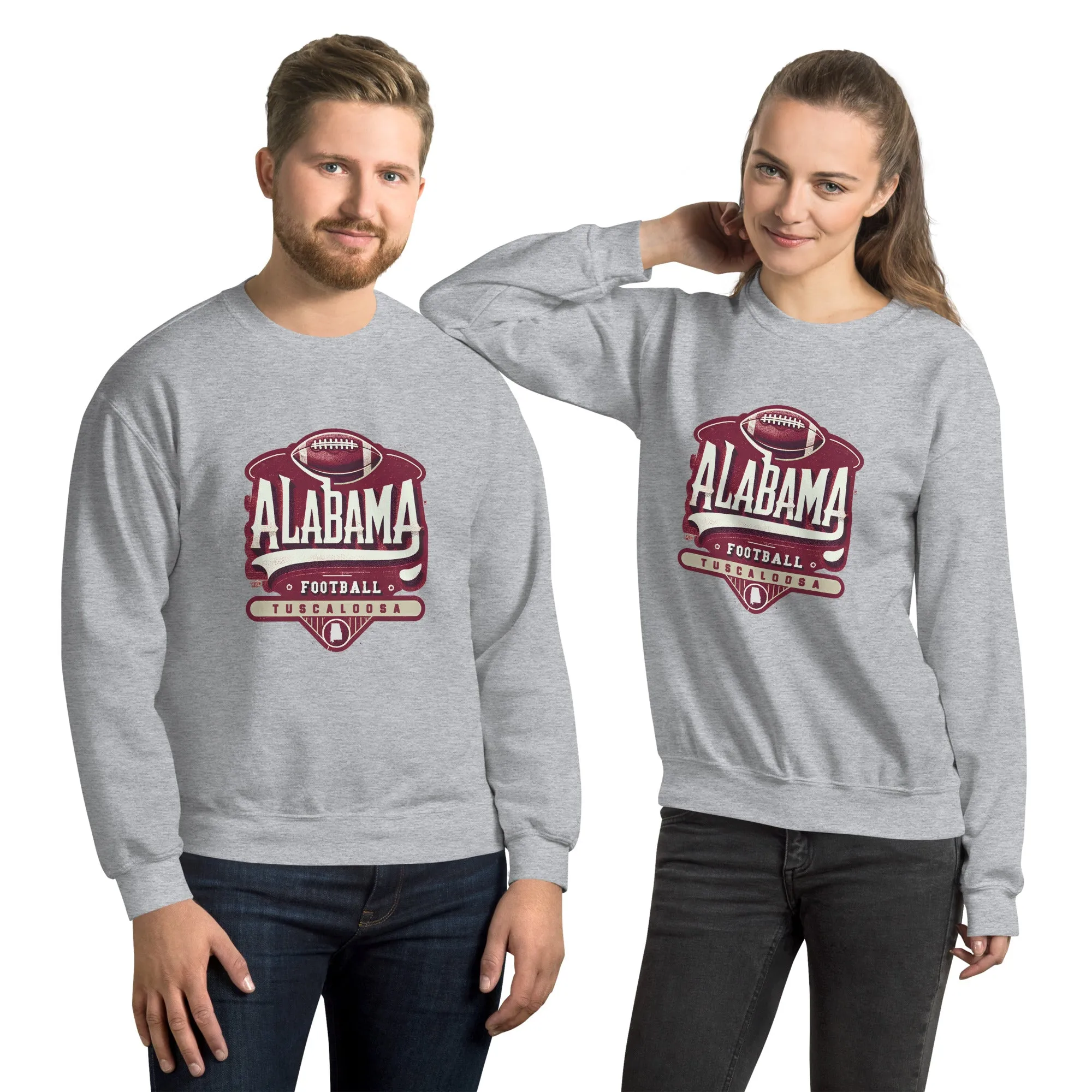 Alabama Football Retro Vintage Unisex Sweatshirt