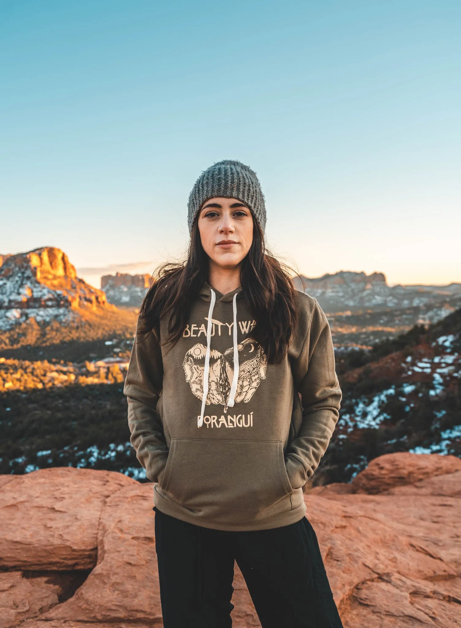 BEAUTY WAY UNISEX HOODIE