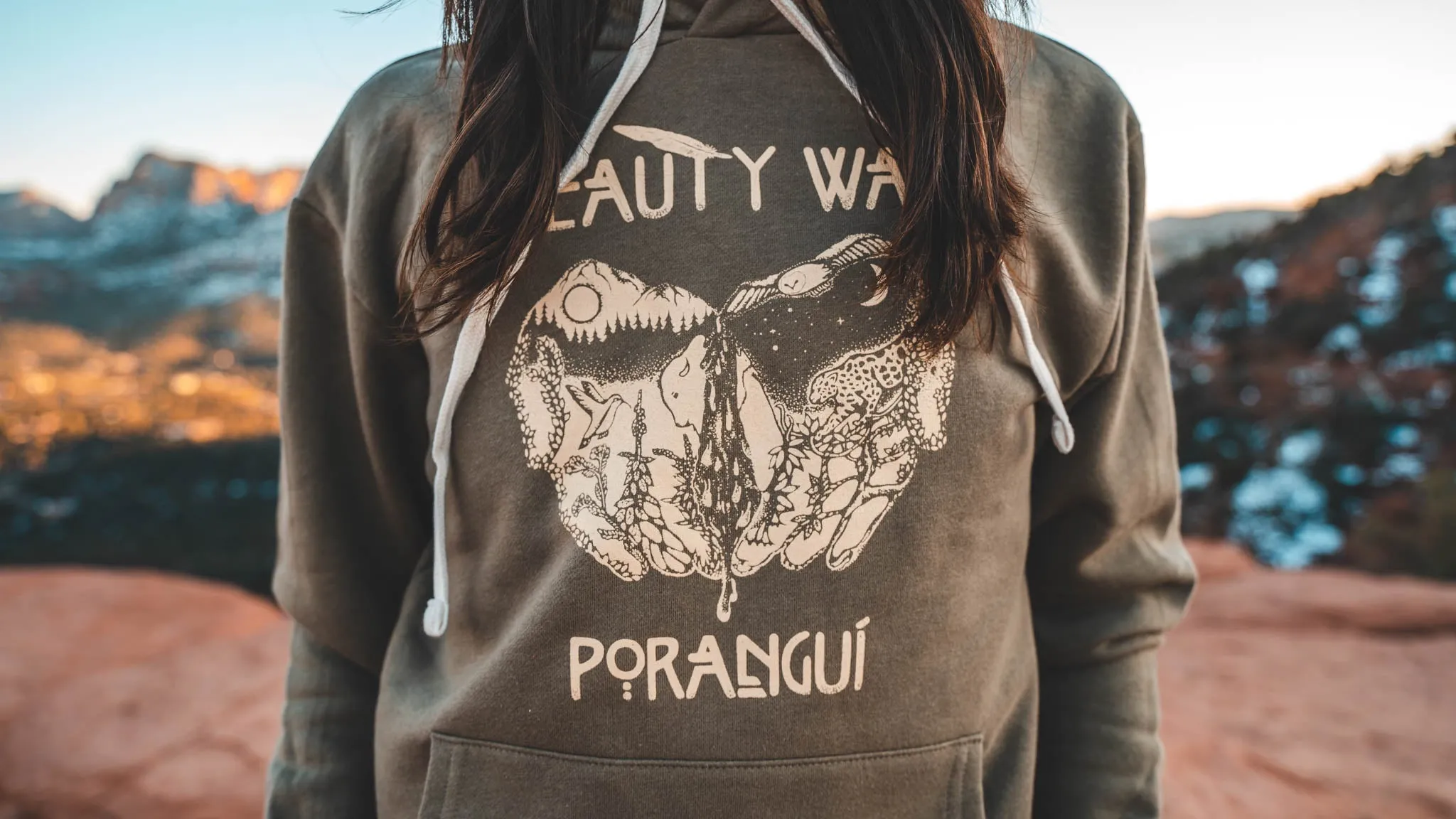 BEAUTY WAY UNISEX HOODIE