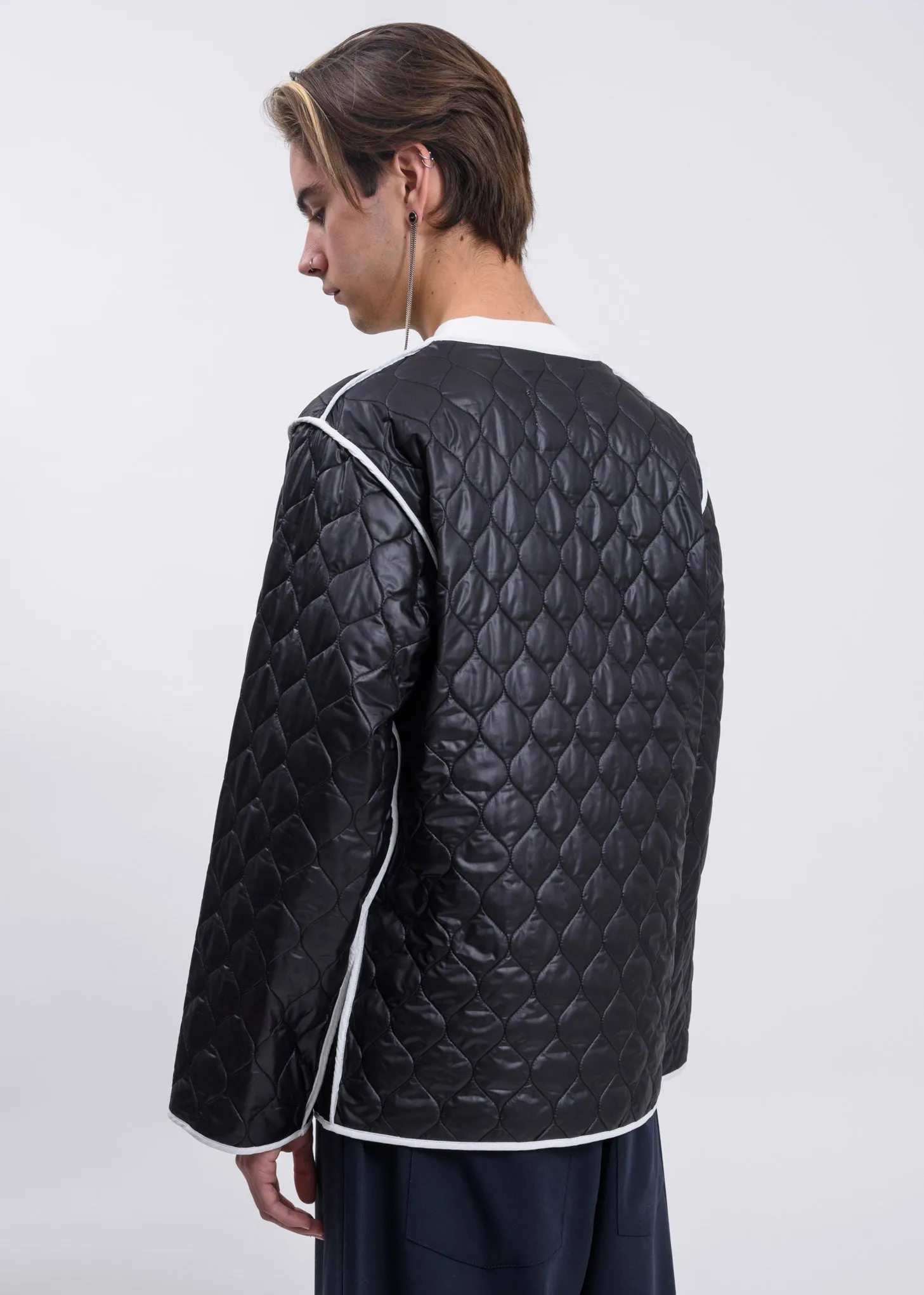Black Quilted Jacket