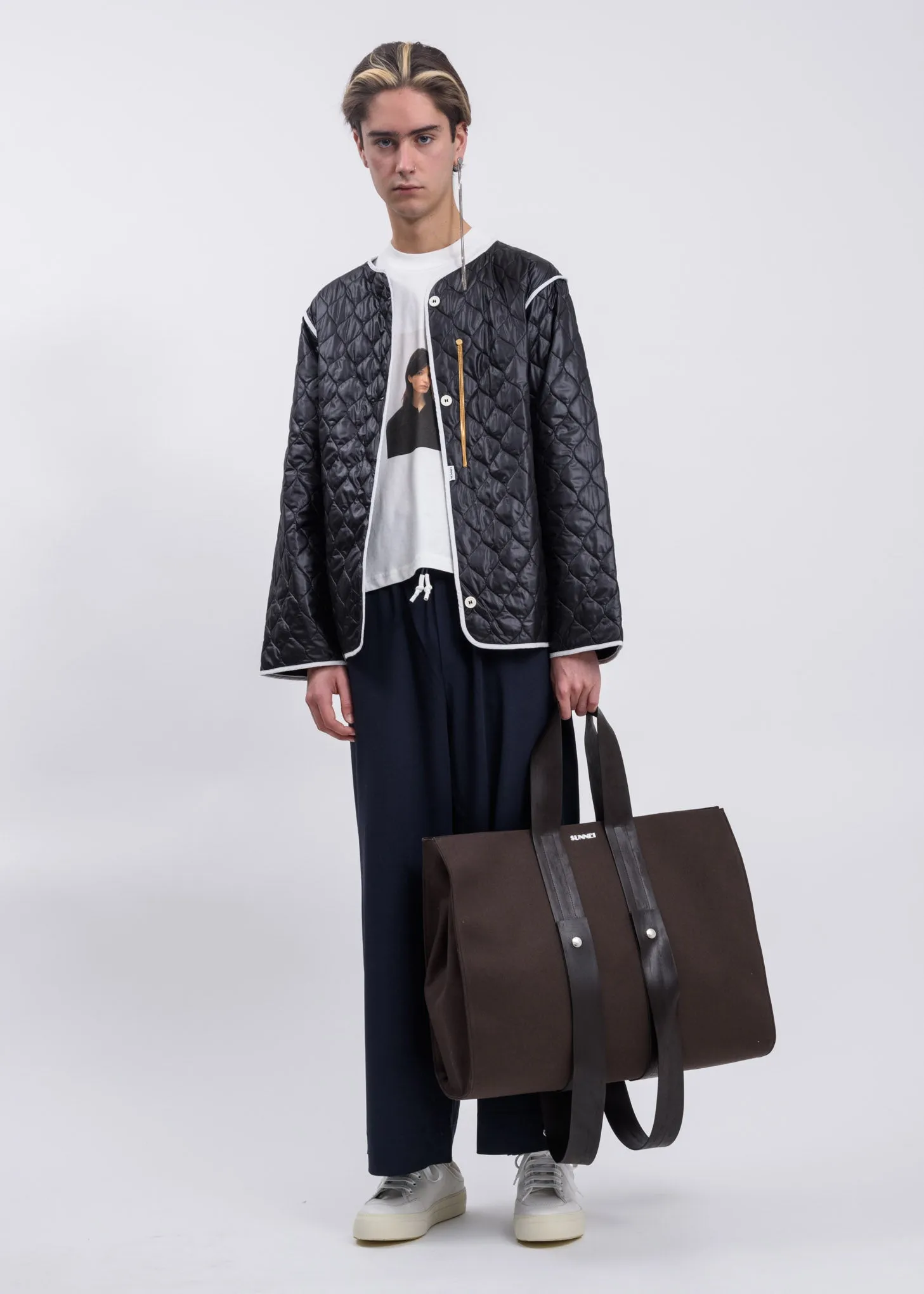 Black Quilted Jacket