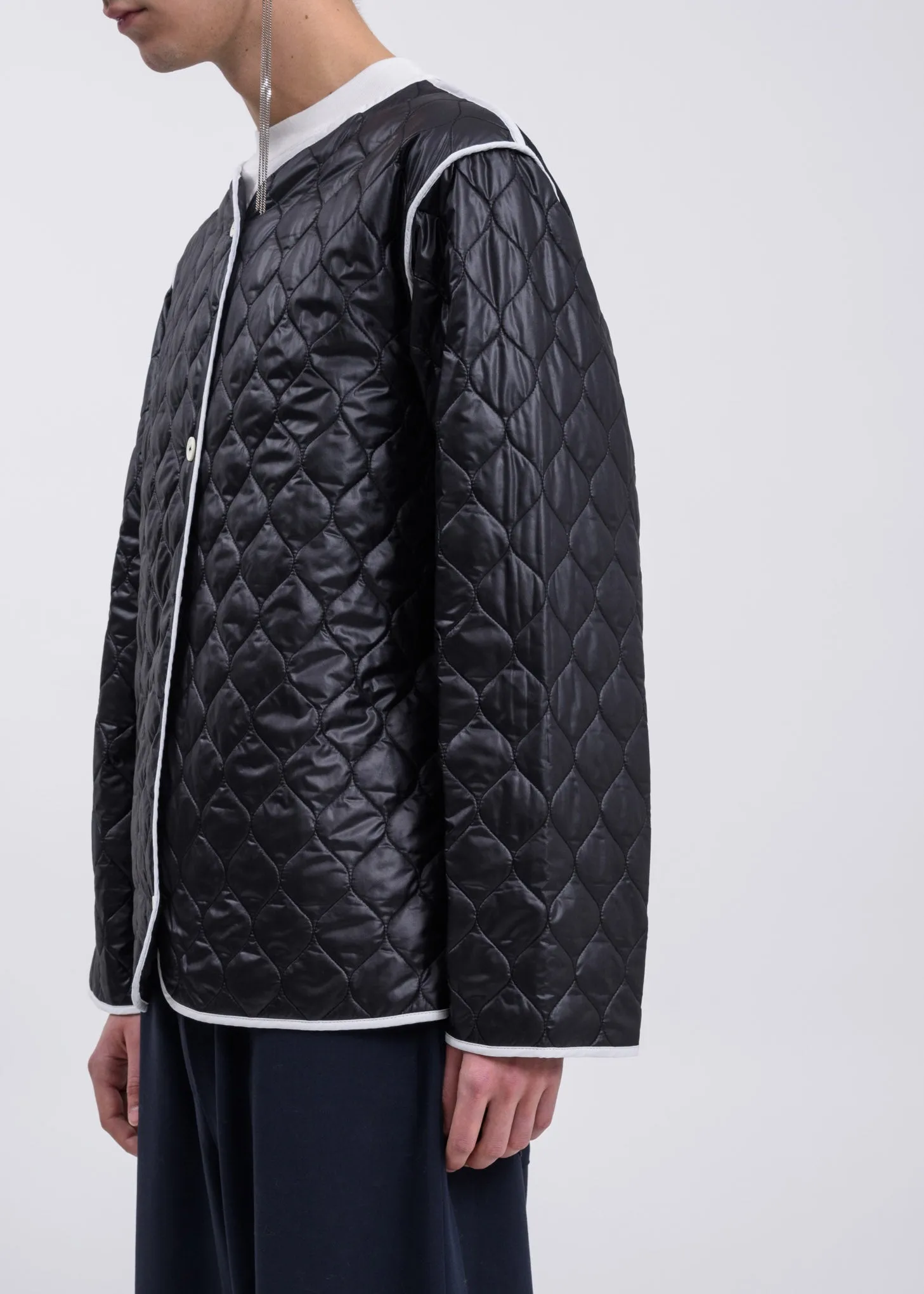 Black Quilted Jacket