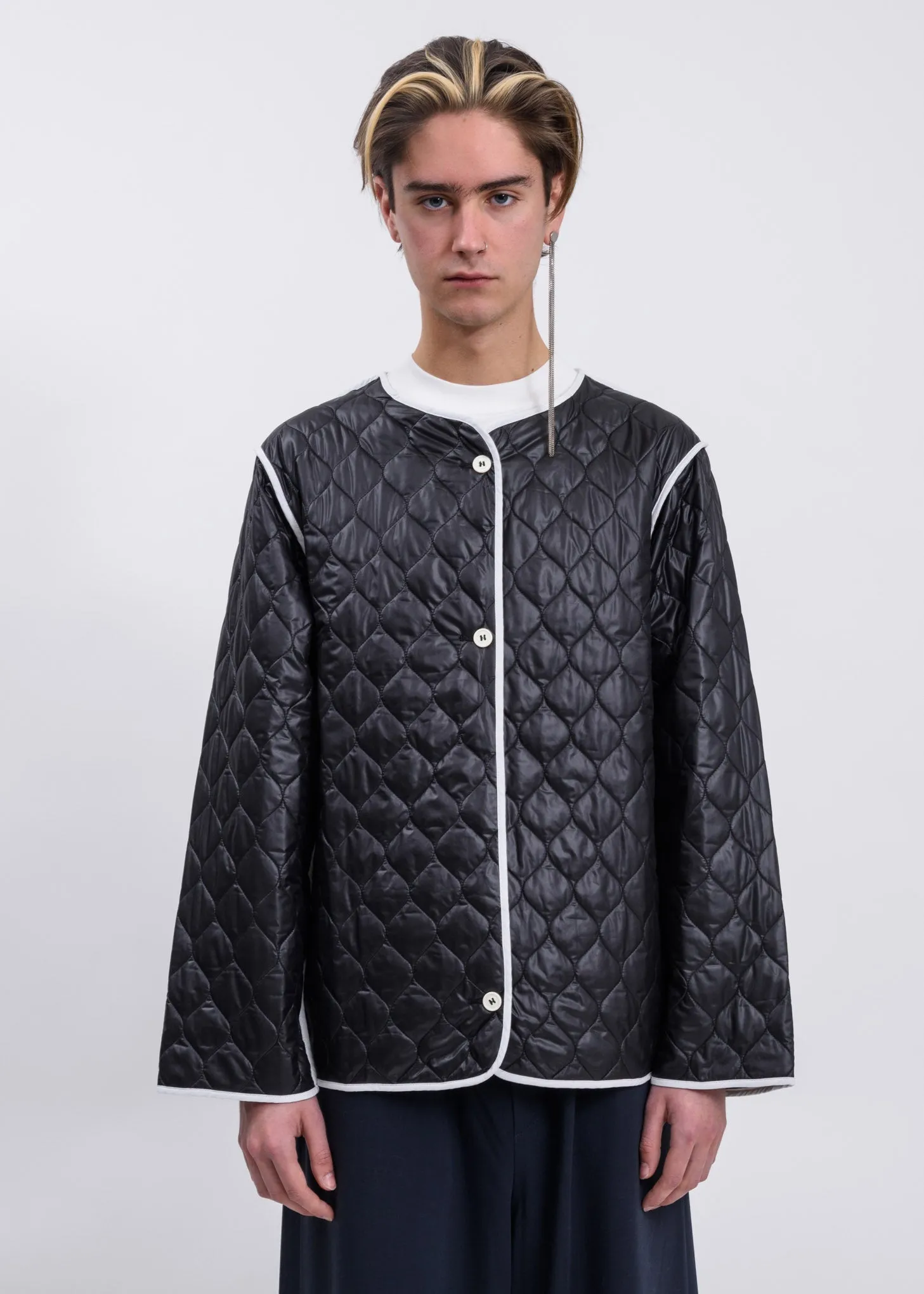 Black Quilted Jacket