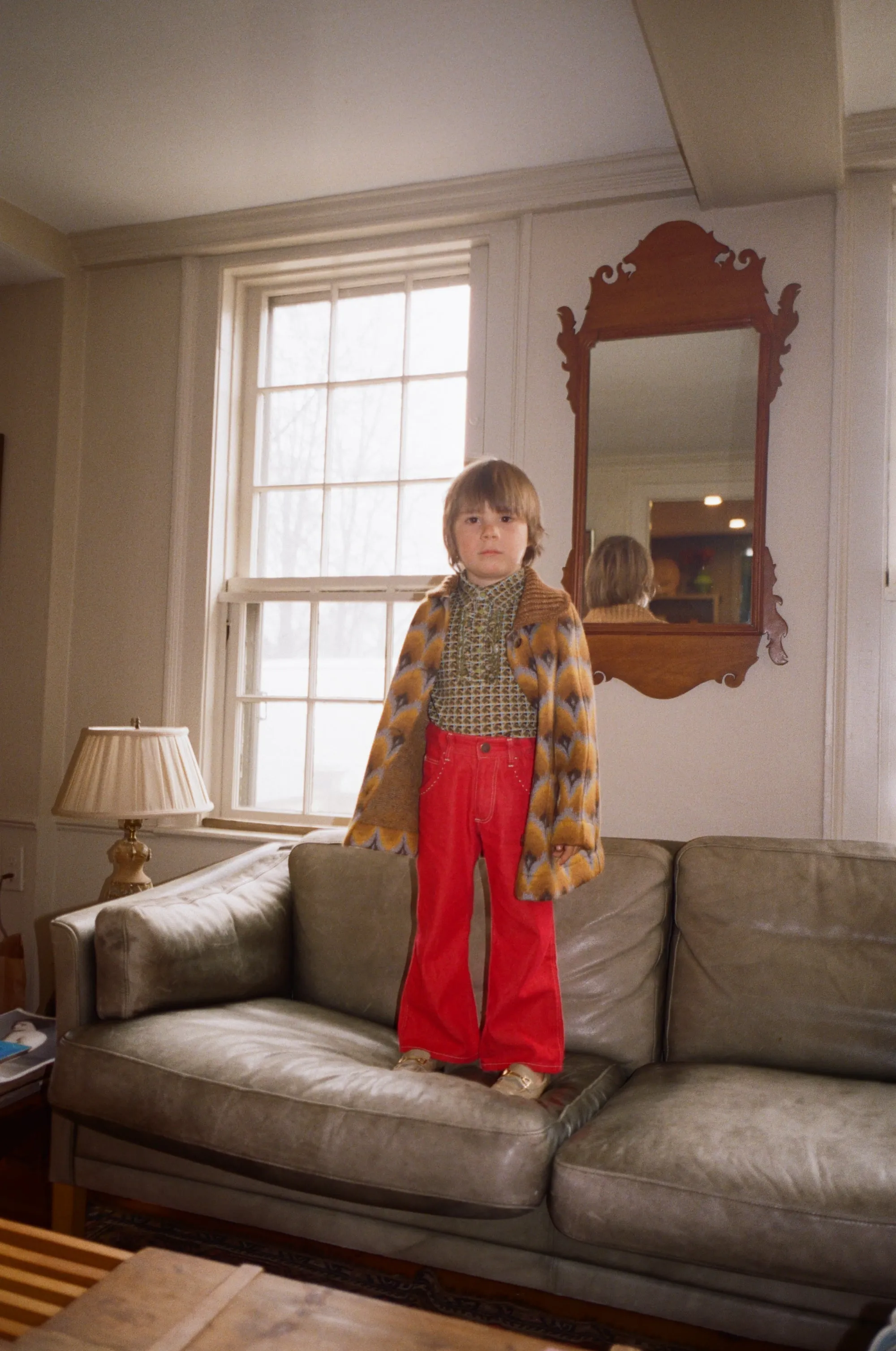 Boiled Wool Coat
