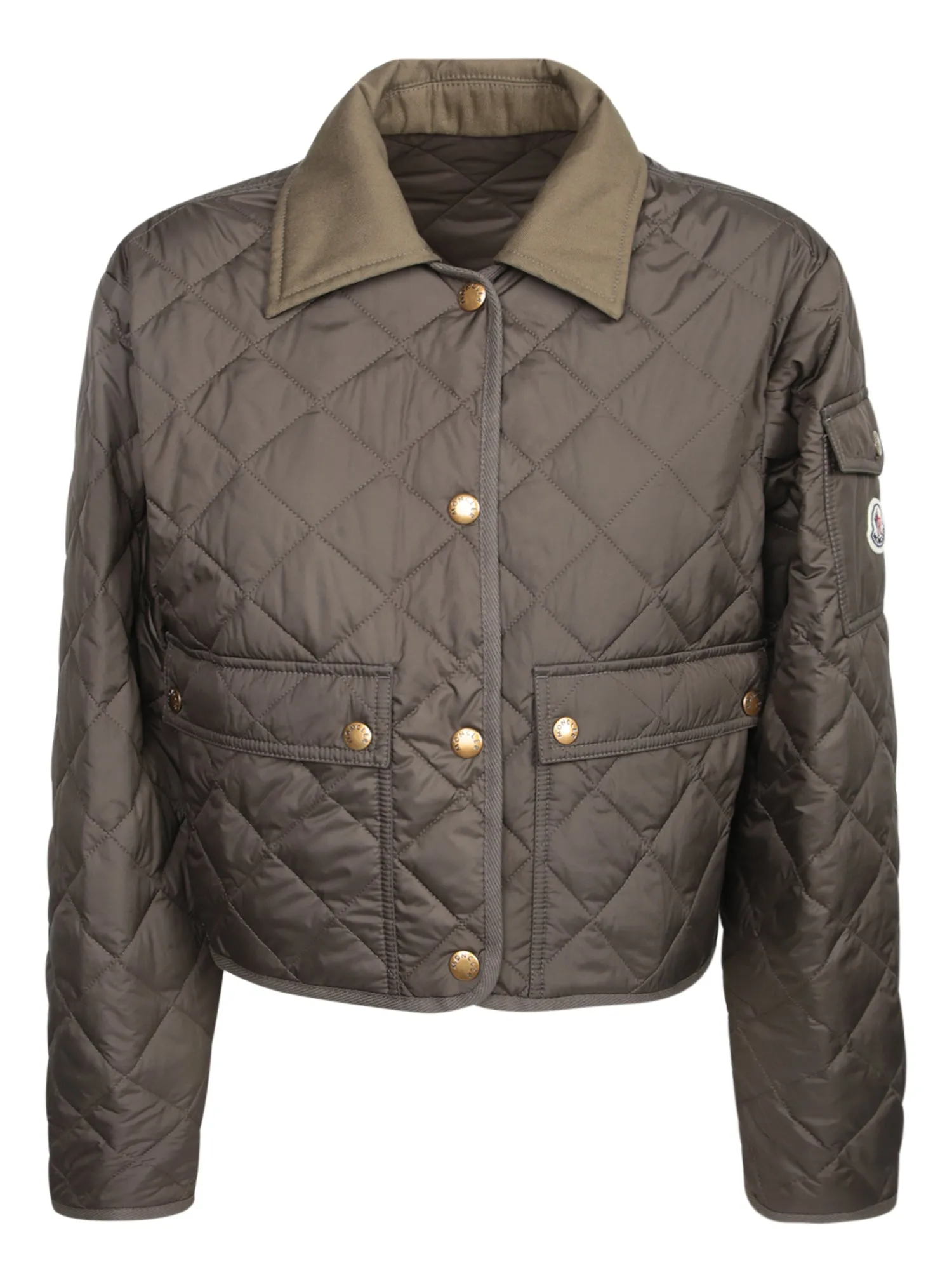 Chitre Quilted Green Jacket