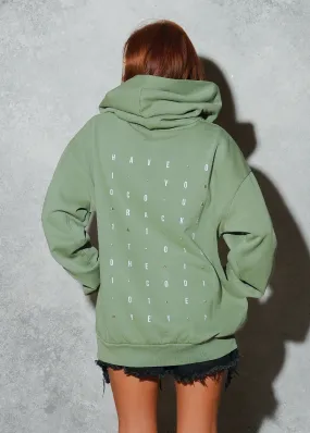 CRACK THE CODE Women Heavyweight Hoodie