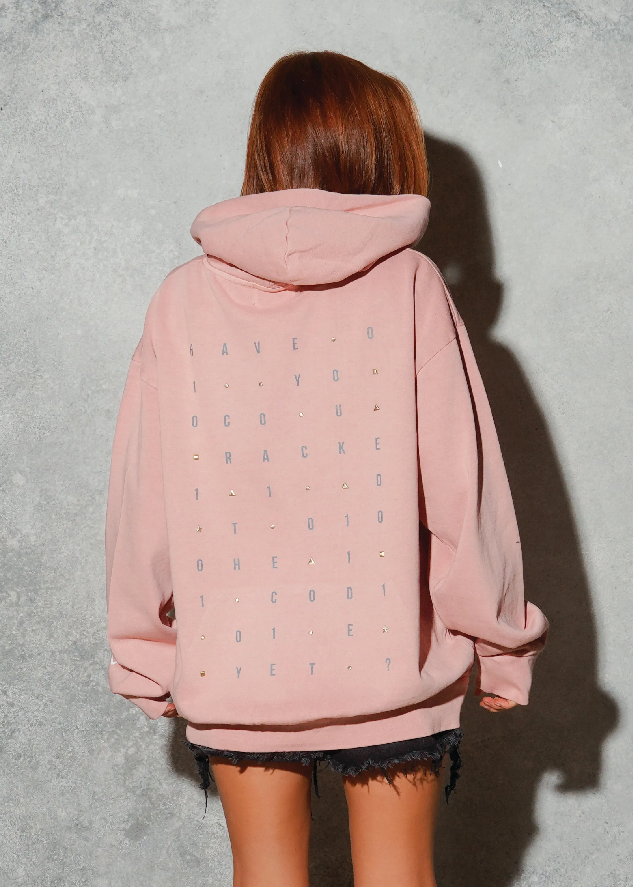 CRACK THE CODE Women Heavyweight Hoodie