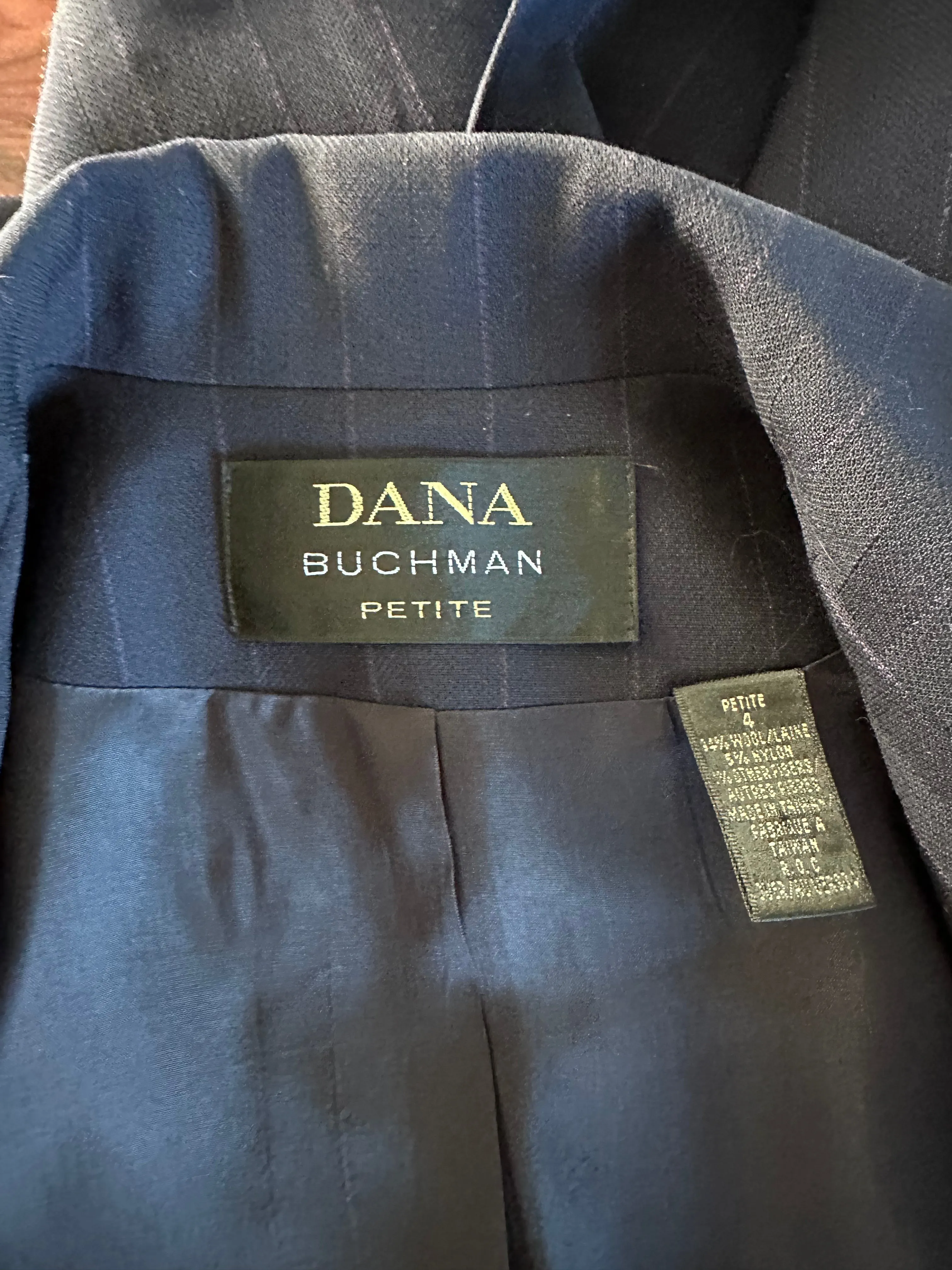 Dana Buchman Pinstripe Blazer