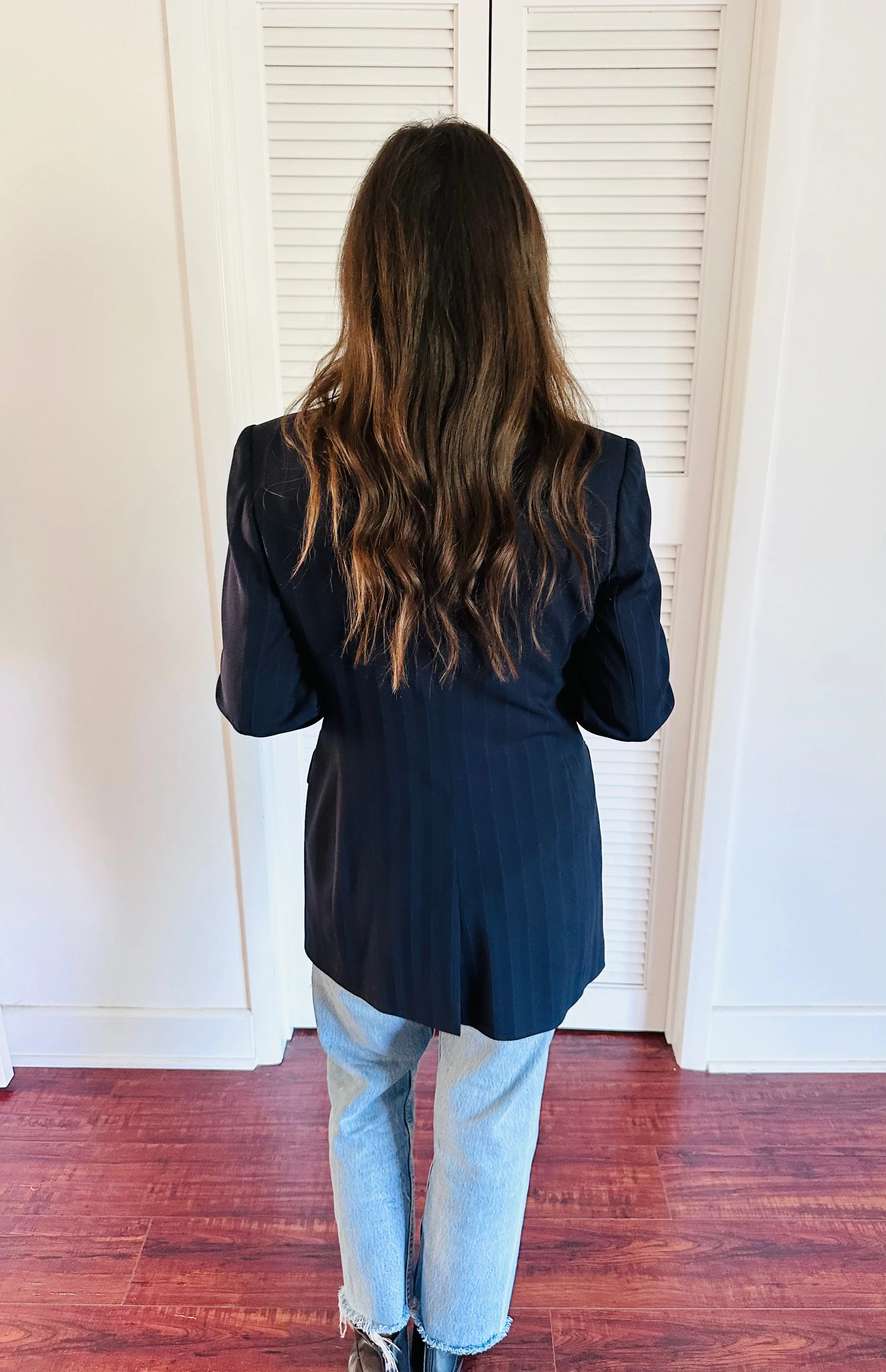 Dana Buchman Pinstripe Blazer