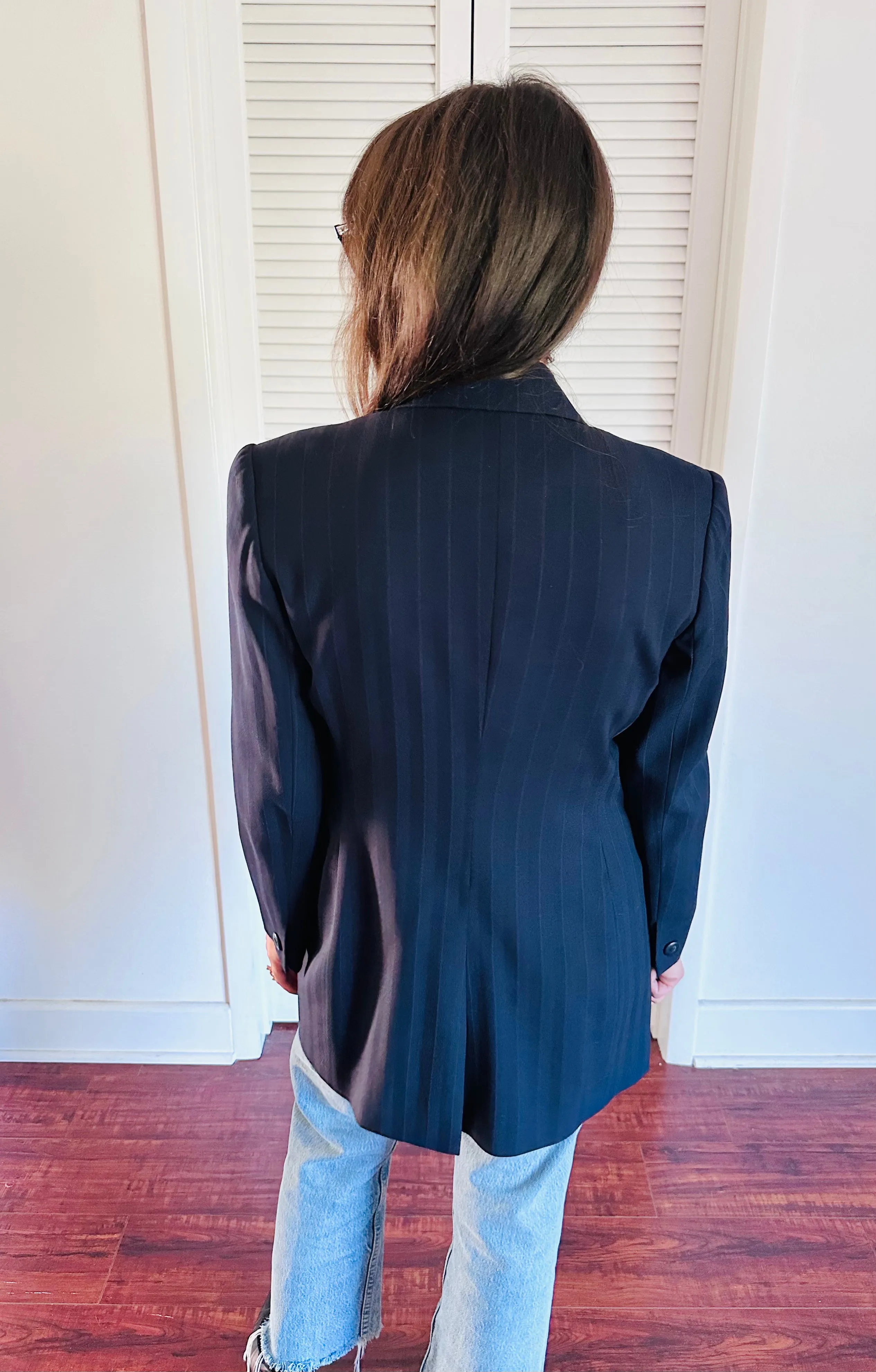 Dana Buchman Pinstripe Blazer