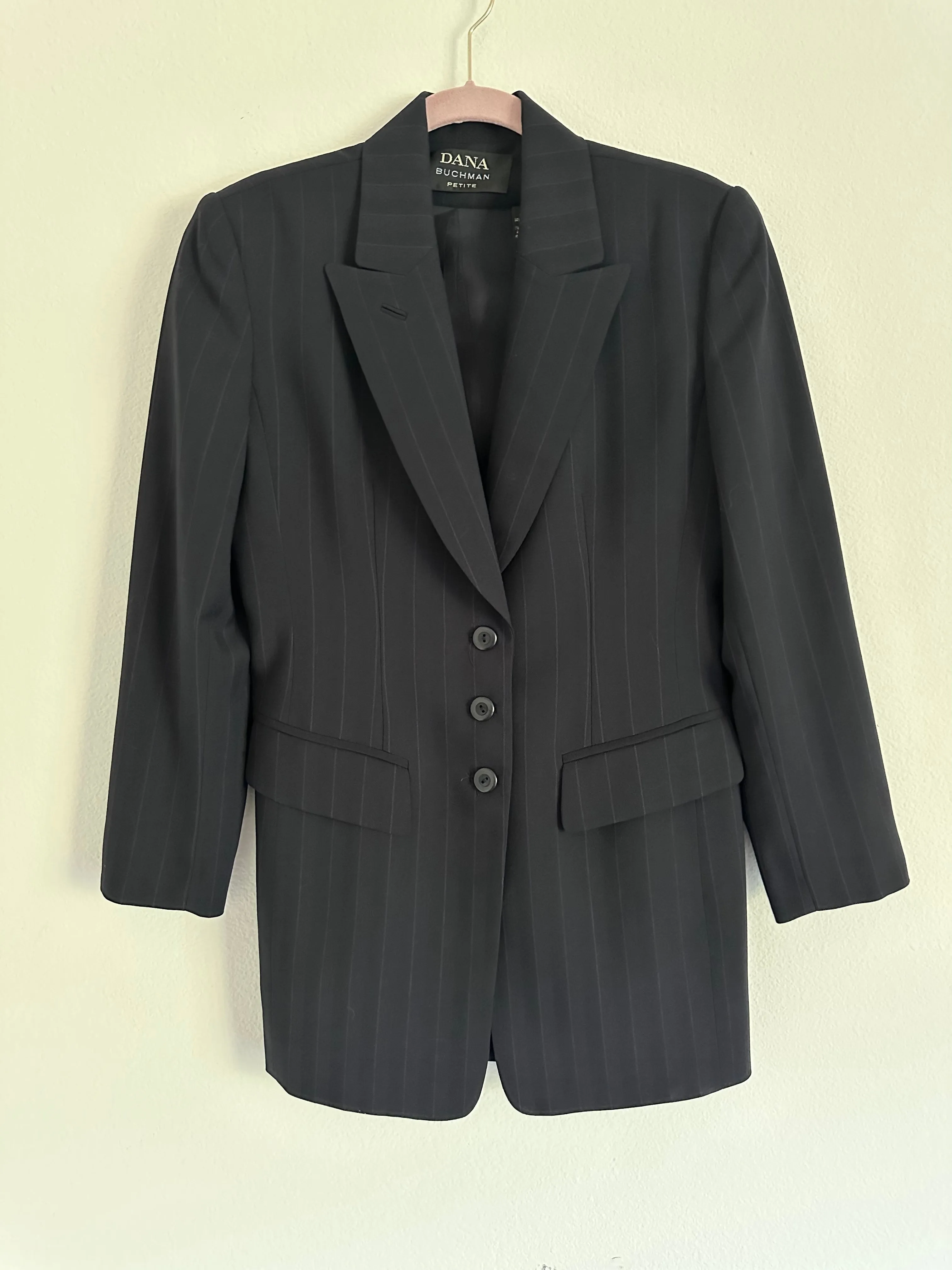 Dana Buchman Pinstripe Blazer