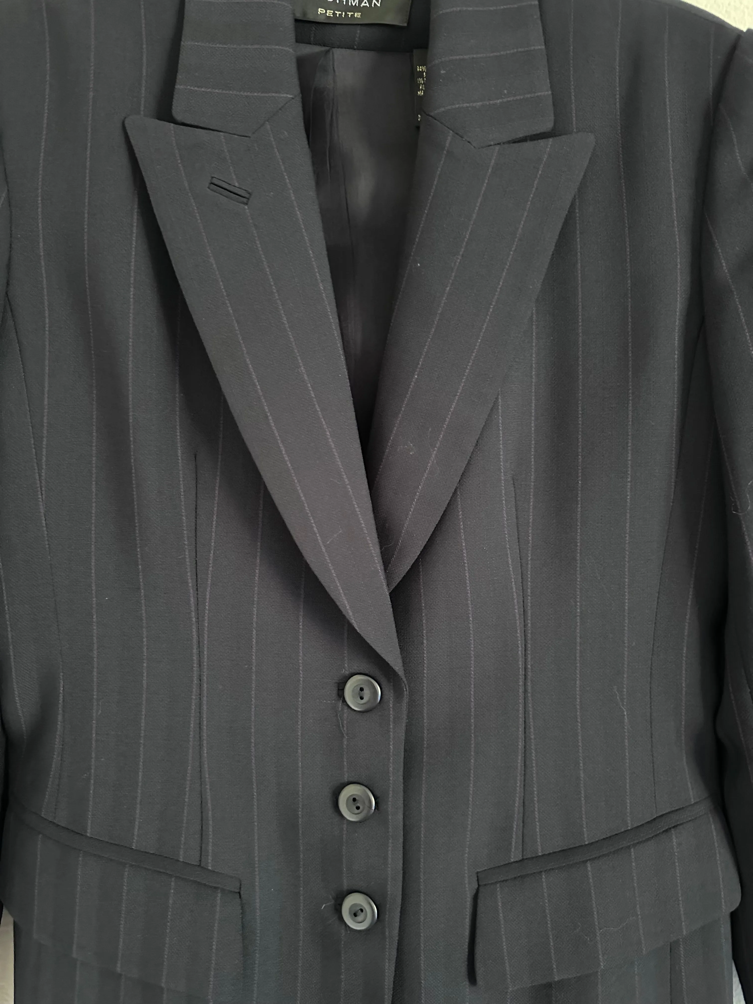 Dana Buchman Pinstripe Blazer