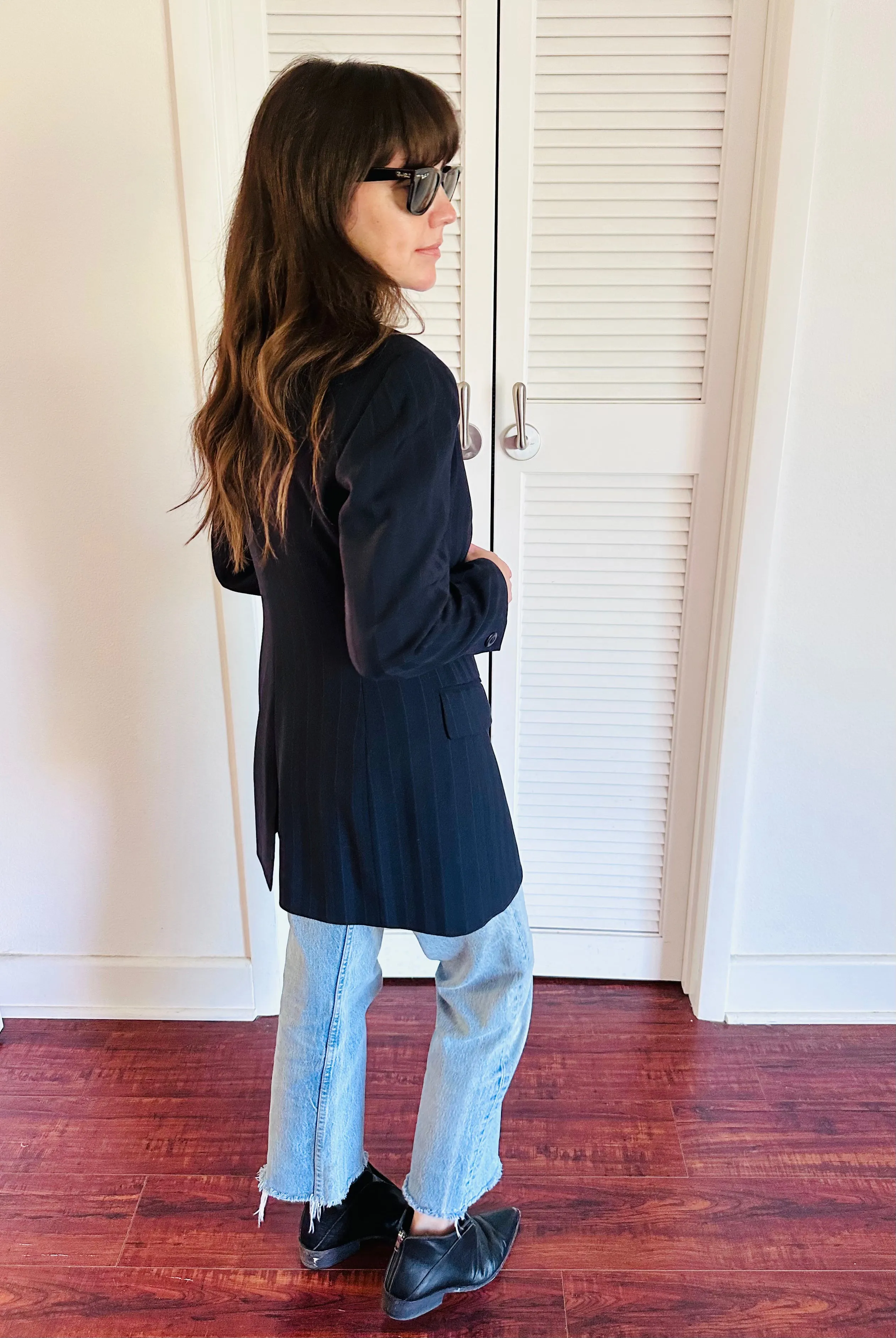 Dana Buchman Pinstripe Blazer
