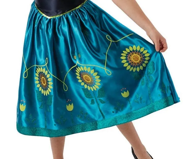 Dis Frozen Fever Anna Deluxe Costume