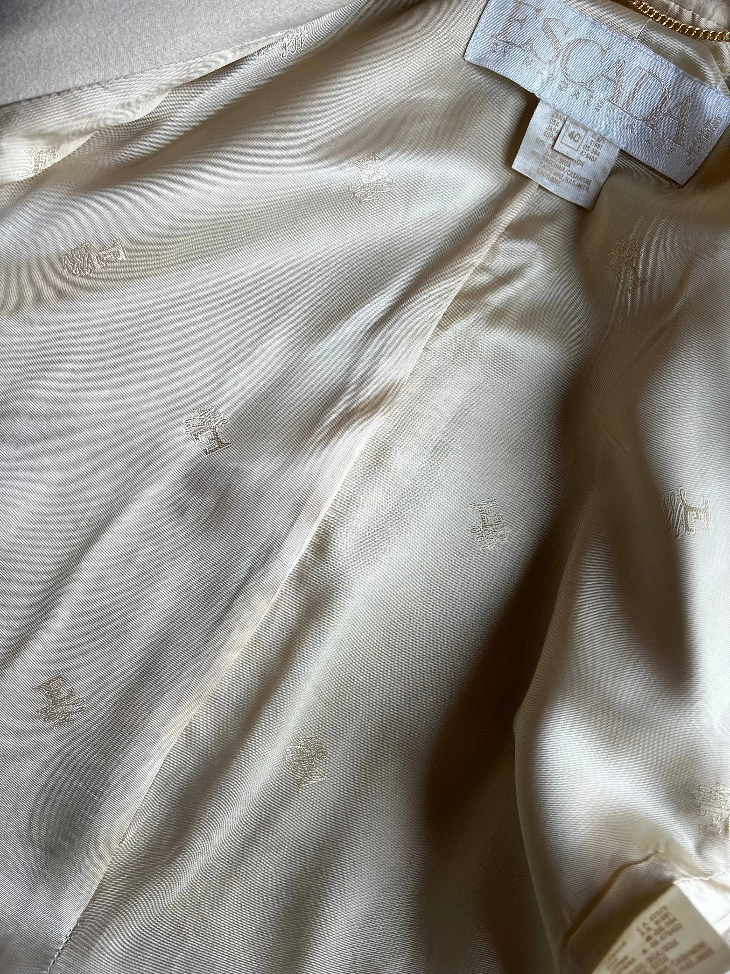 ESCADA Silk & Cashmere Blazer