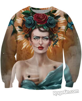 Frida Long Crewneck Sweatshirt