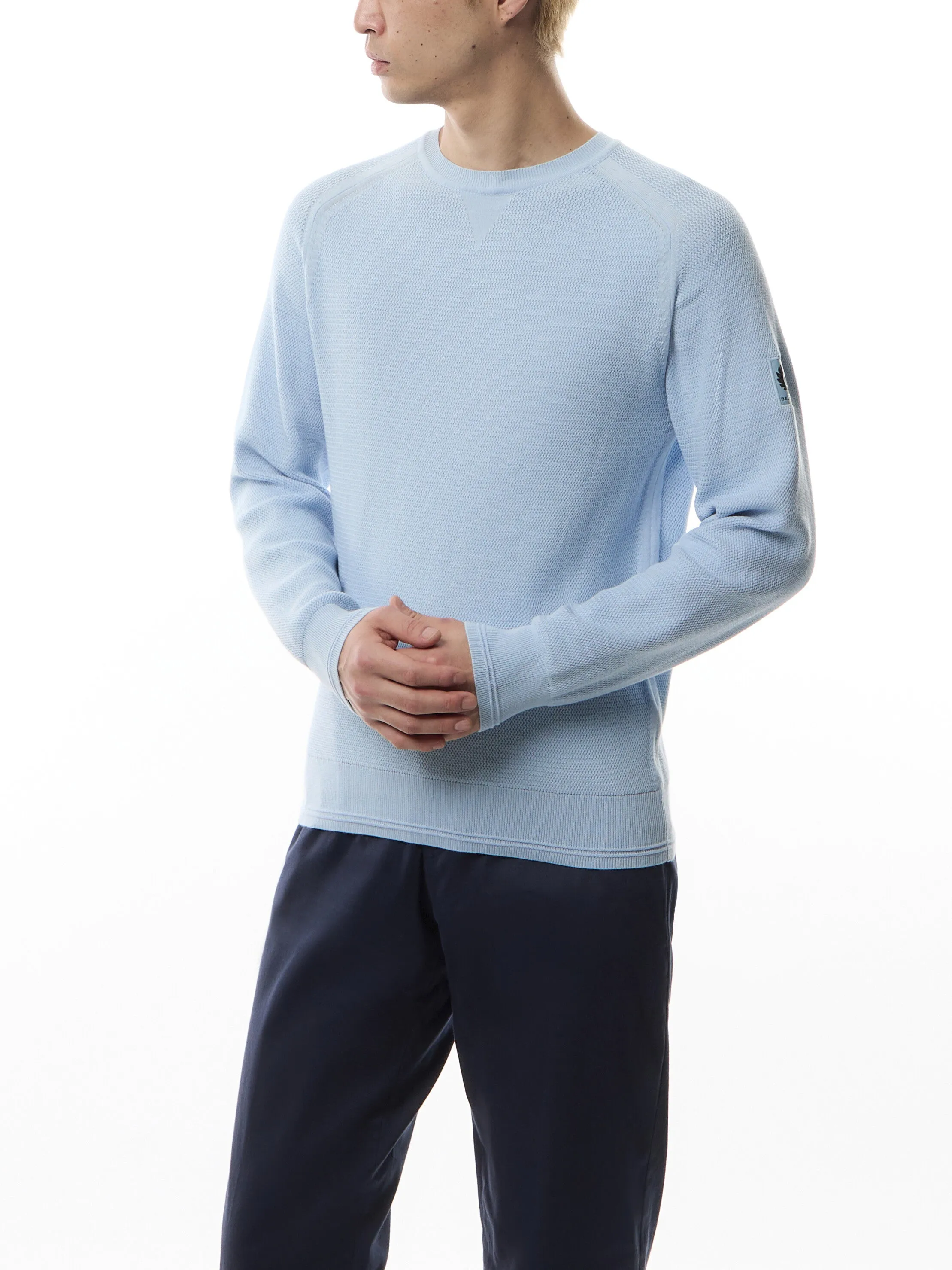 Guide Textured Crewneck Jumper