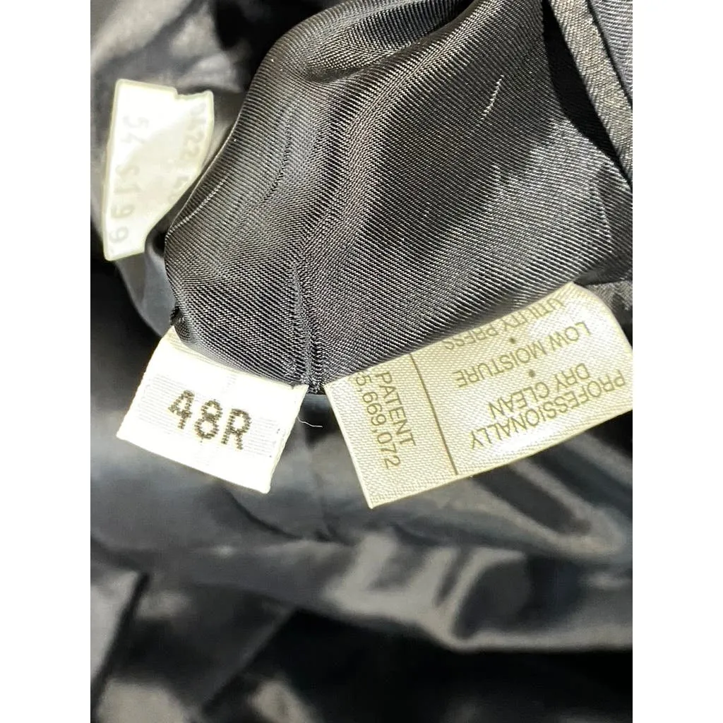 HART SCHAFFNER MARX For Nordstrom Men's Navy Two-Button Suit Jacket SZ 48R
