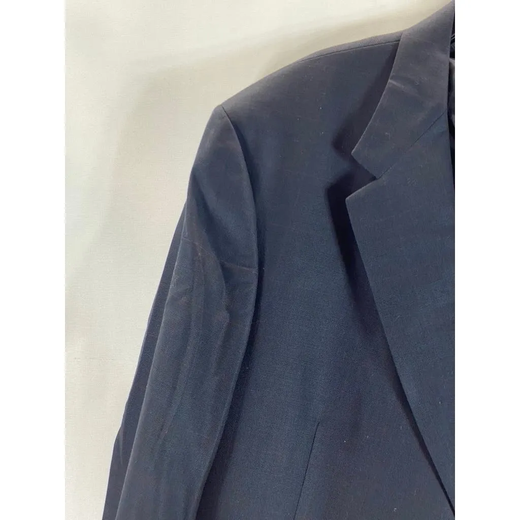 HART SCHAFFNER MARX For Nordstrom Men's Navy Two-Button Suit Jacket SZ 48R