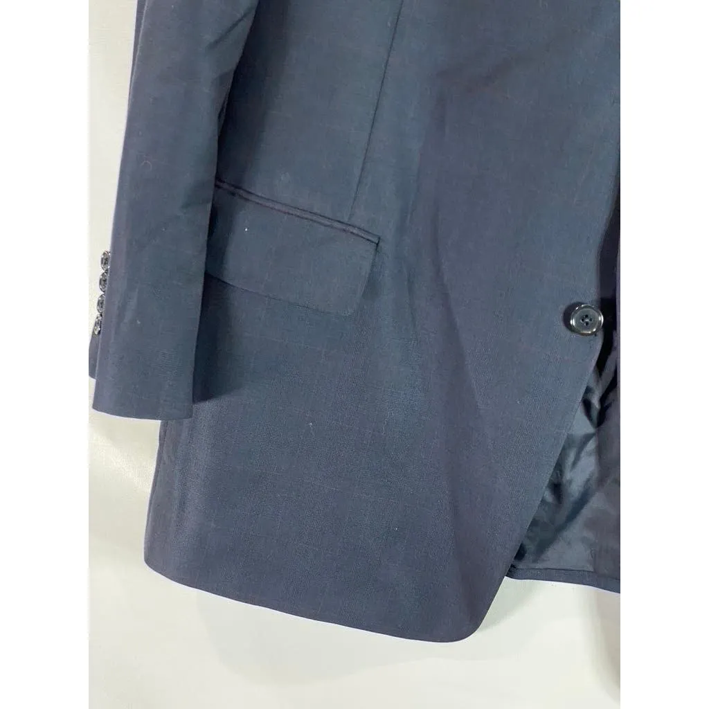 HART SCHAFFNER MARX For Nordstrom Men's Navy Two-Button Suit Jacket SZ 48R