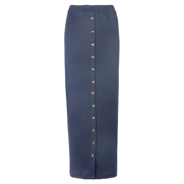 High Waist  Sexy Long Pencil Skirt