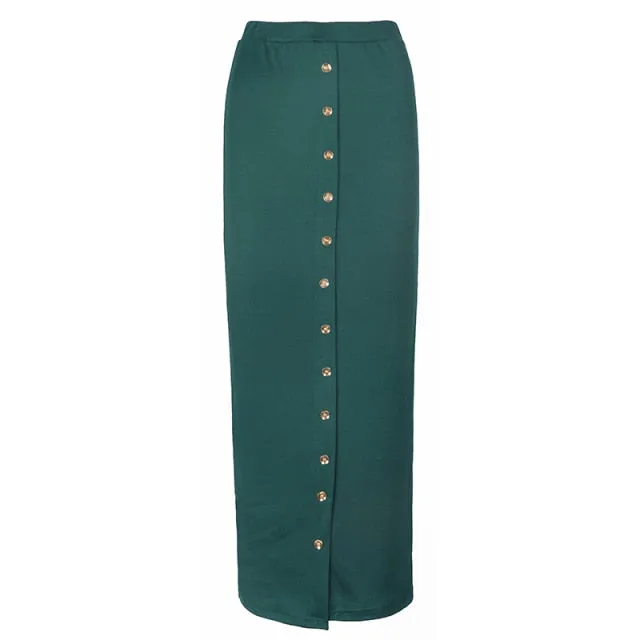 High Waist  Sexy Long Pencil Skirt