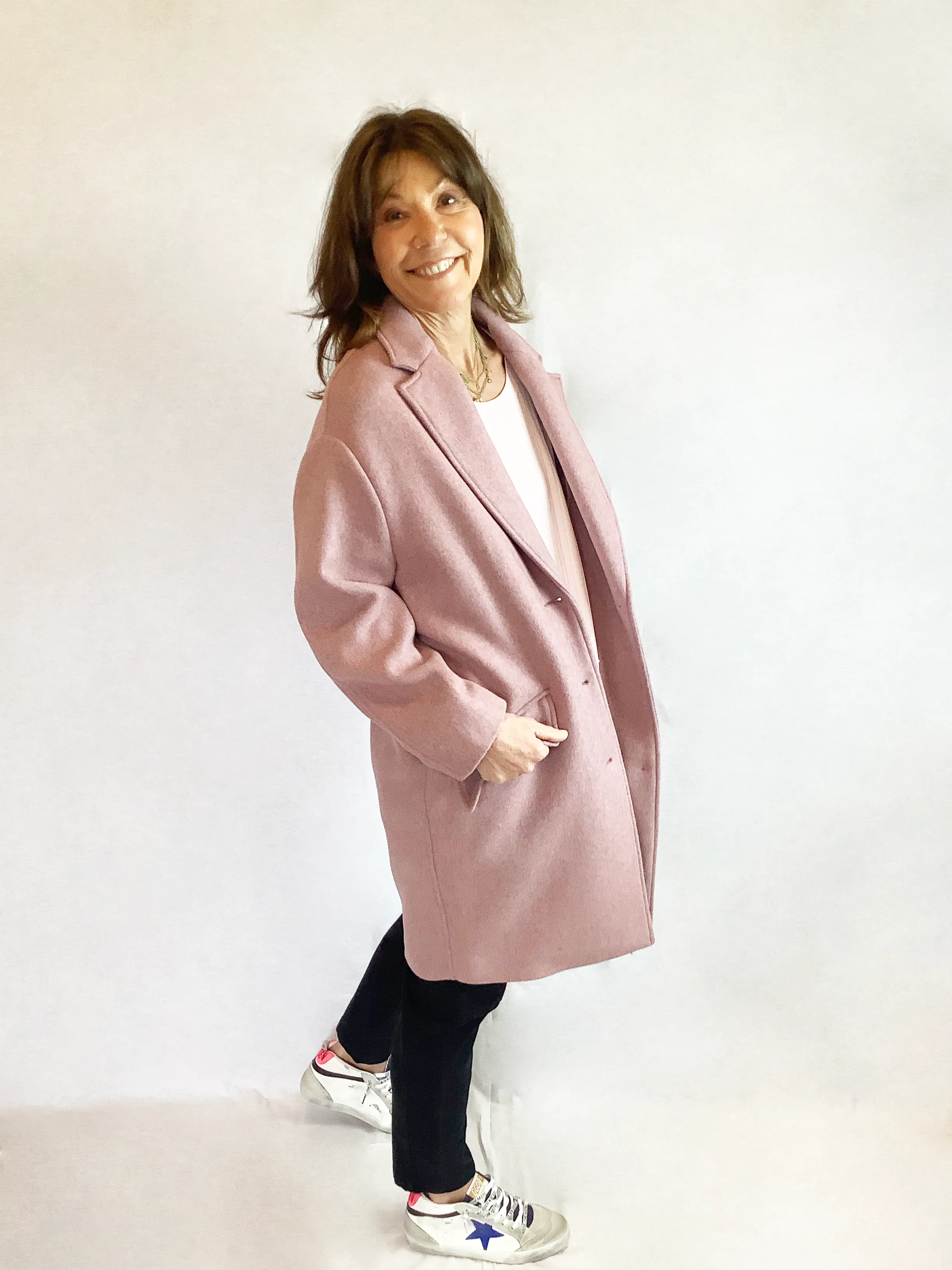 IM Limi Coat in Light Pink
