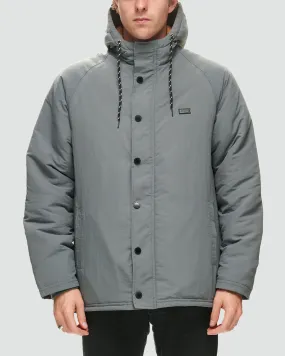 Long Shore Parka Jacket - Dark Slate