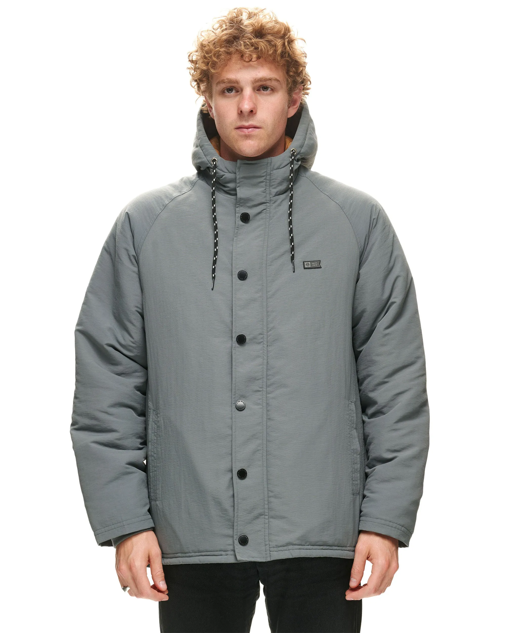 Long Shore Parka Jacket - Dark Slate