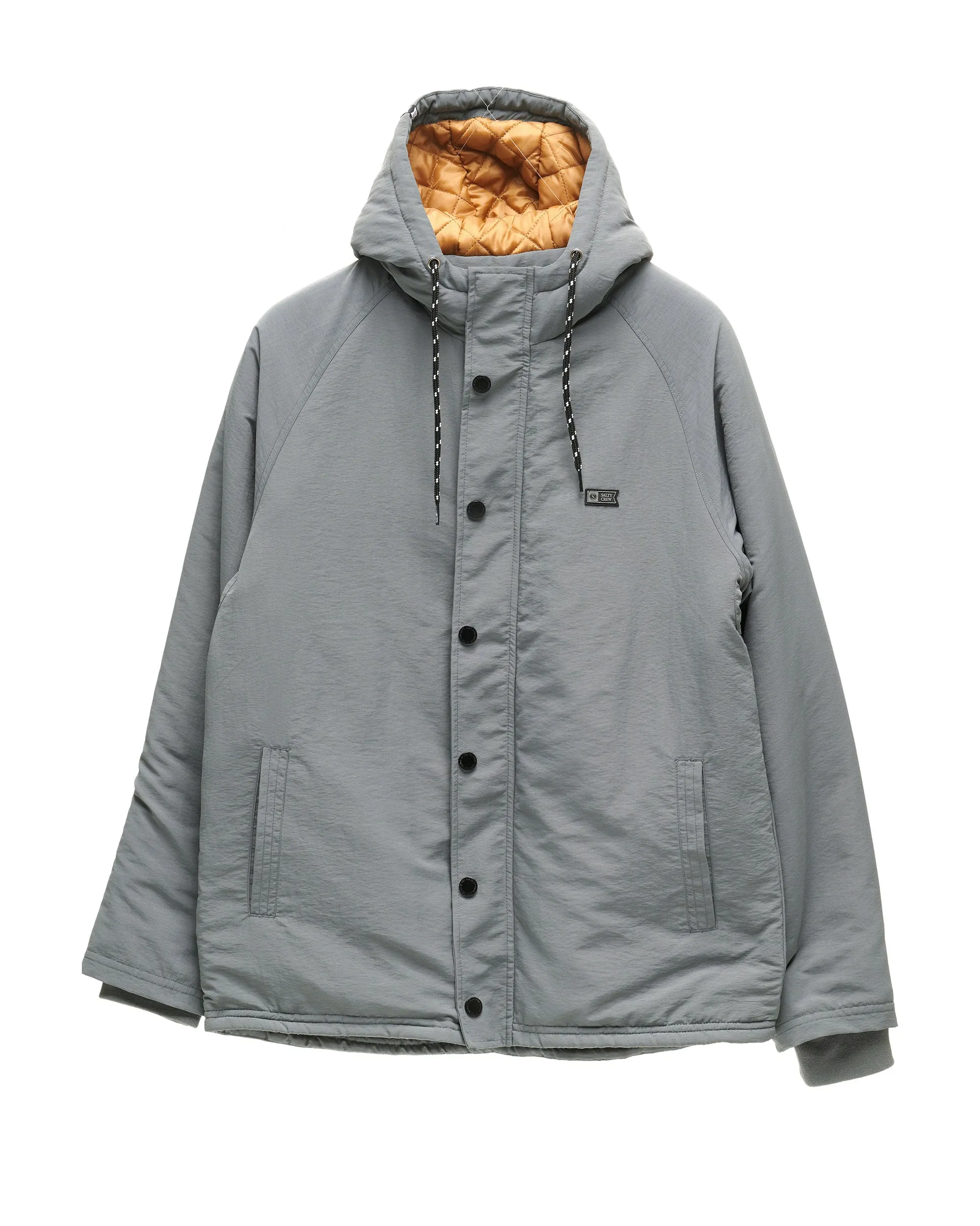 Long Shore Parka Jacket - Dark Slate