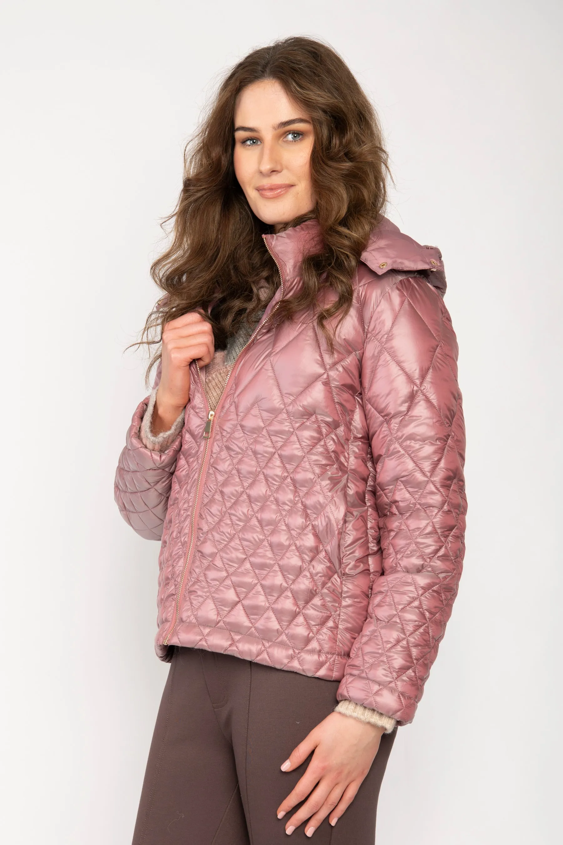 Maura Diamond Quilted Jacket