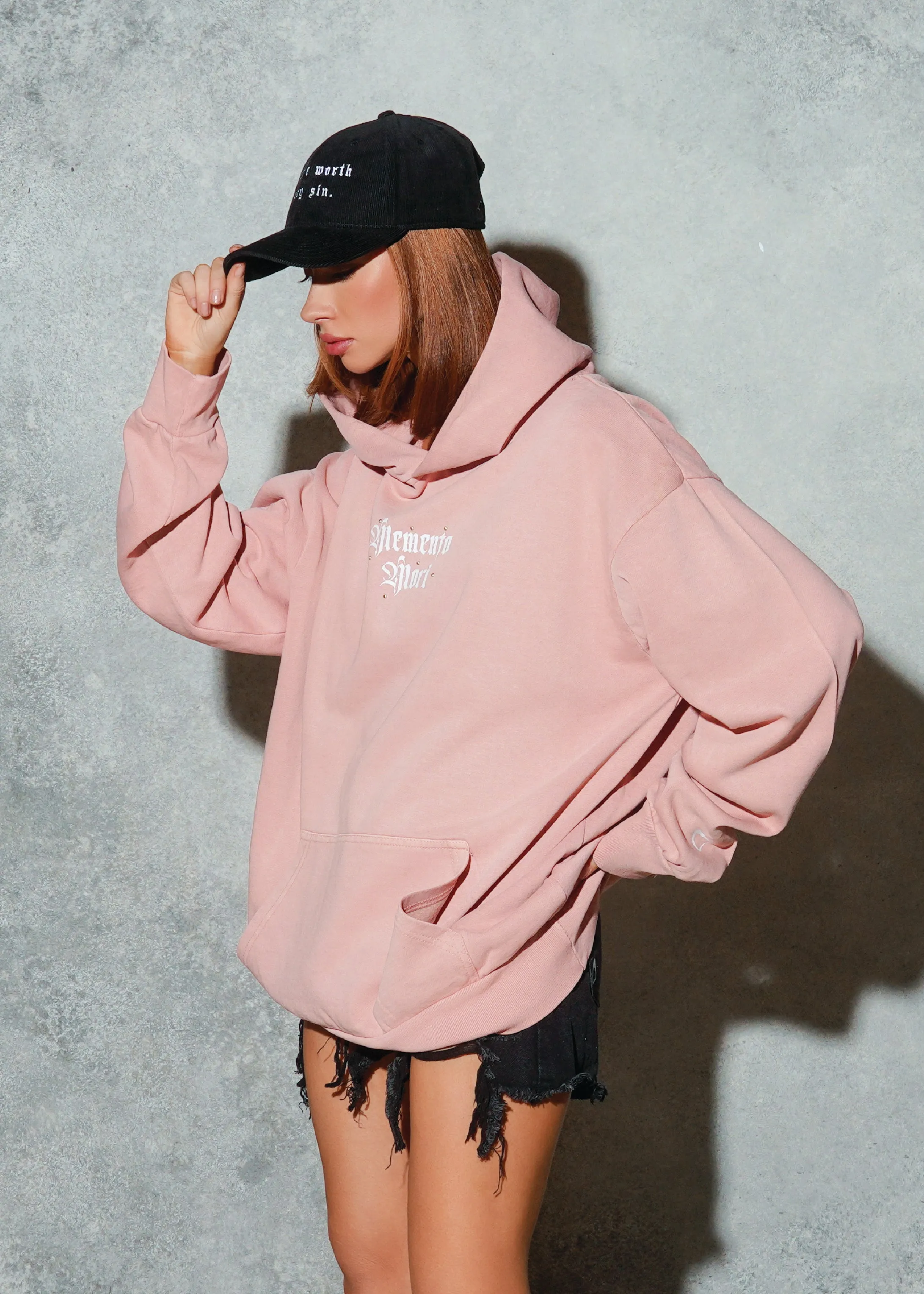 MEMENTO MORI Women Heavyweight Hoodie