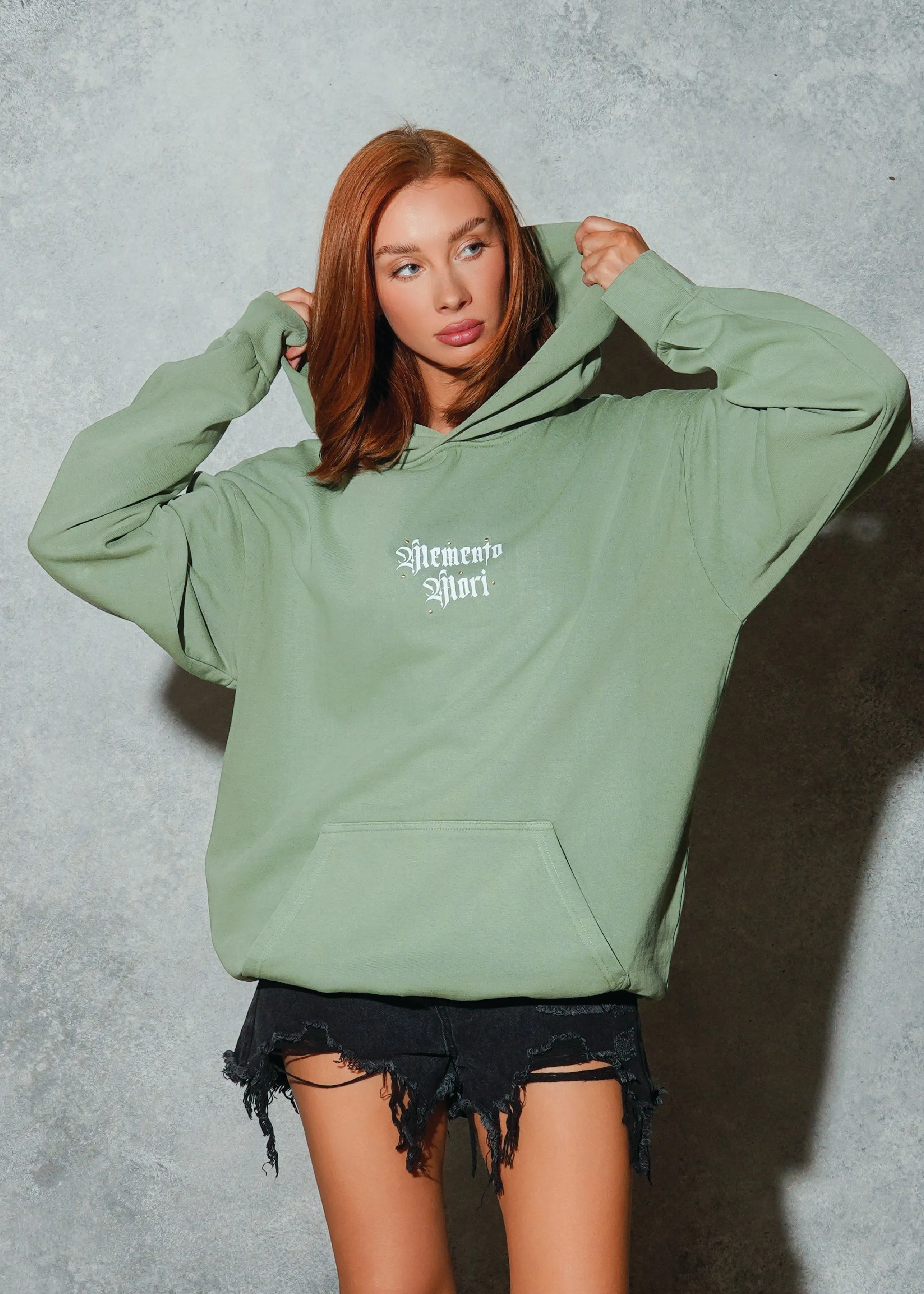 MEMENTO MORI Women Heavyweight Hoodie