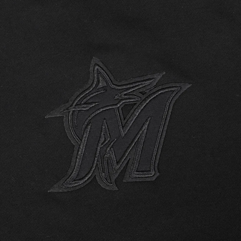 MLB MIAMI MARLINS NEUTRAL WOMEN'S CREWNECK (BLACK)