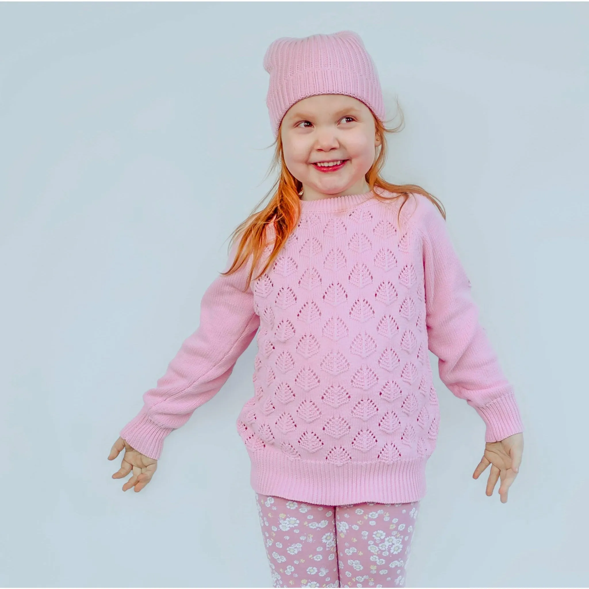 PINK KNIT JUMPER