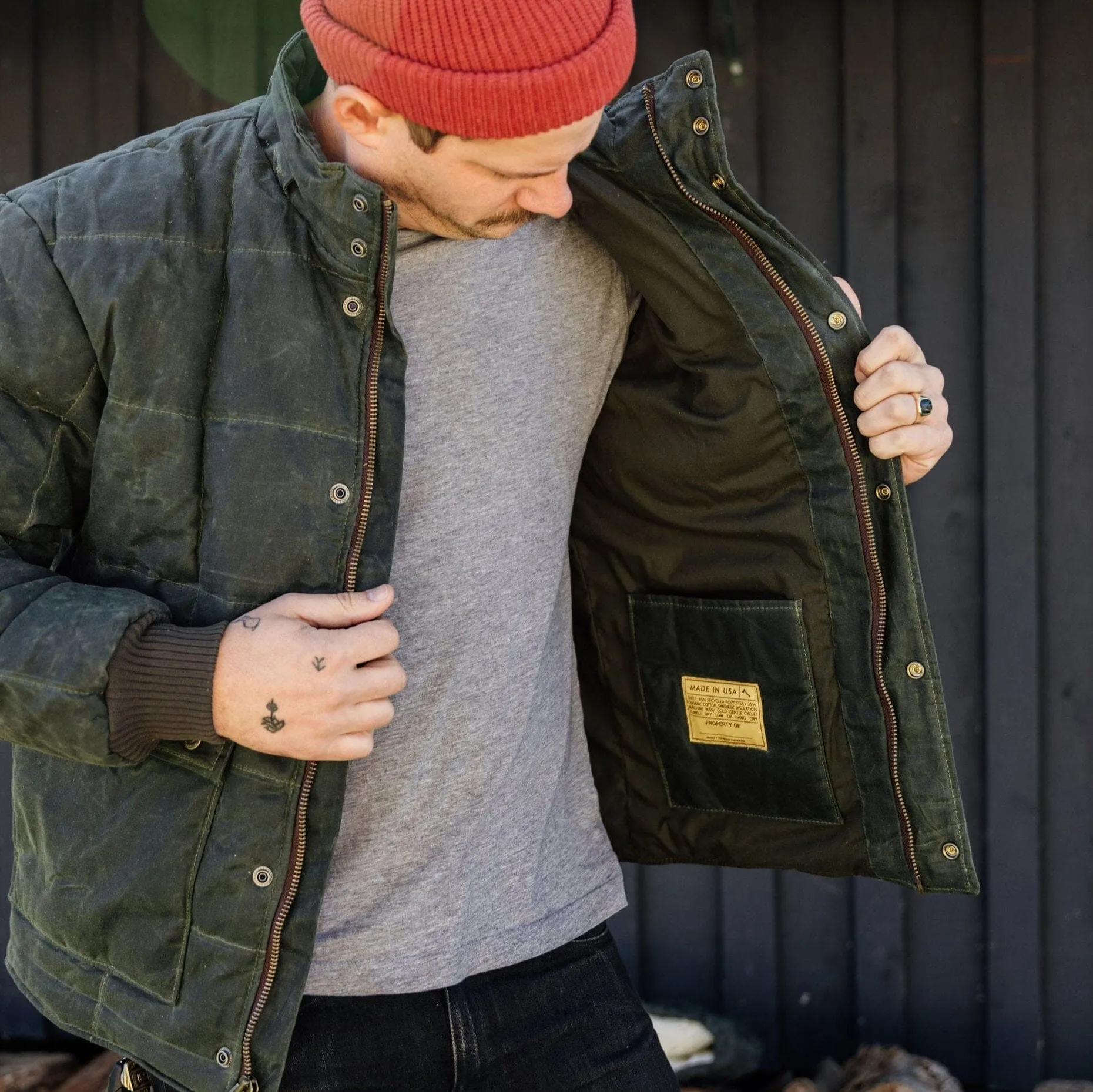 Polar Navigator Jacket - Moss