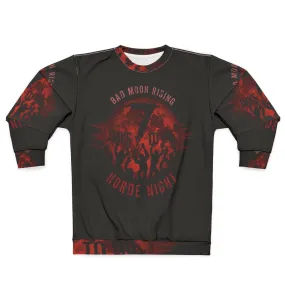 "Bad Moon Rising 7 Days to Die Horror Gaming Sweatshirt"