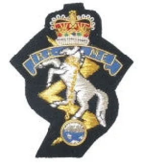 REME blazer badges