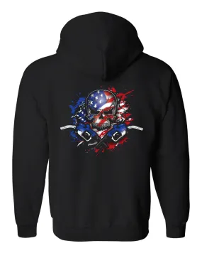 Stars, Strips & Diesel Zipper Hoodie