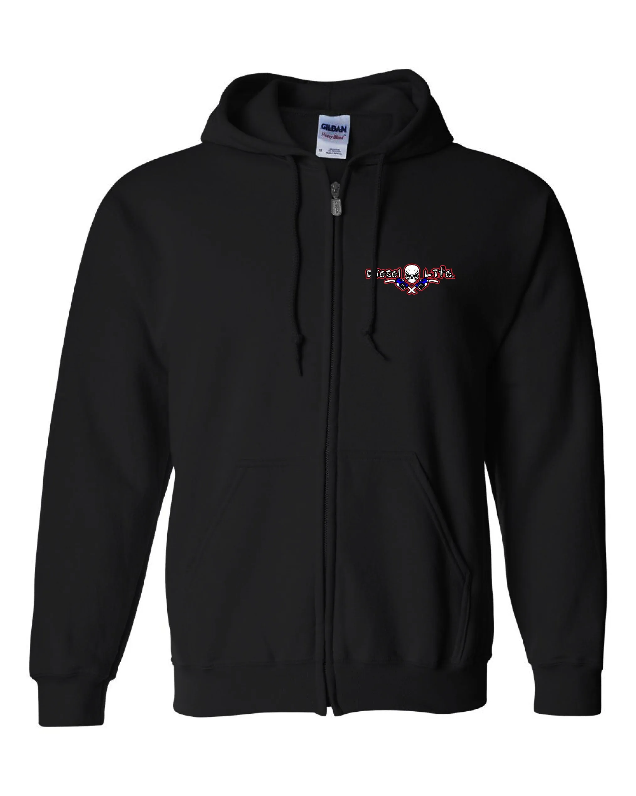 Stars, Strips & Diesel Zipper Hoodie