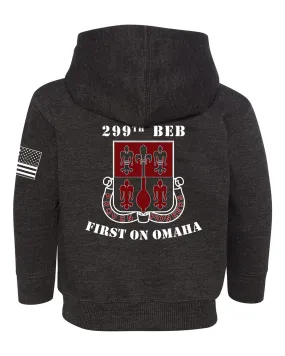 Toddler Unisex Grey Hoodie Sweatshirt (Color Design).