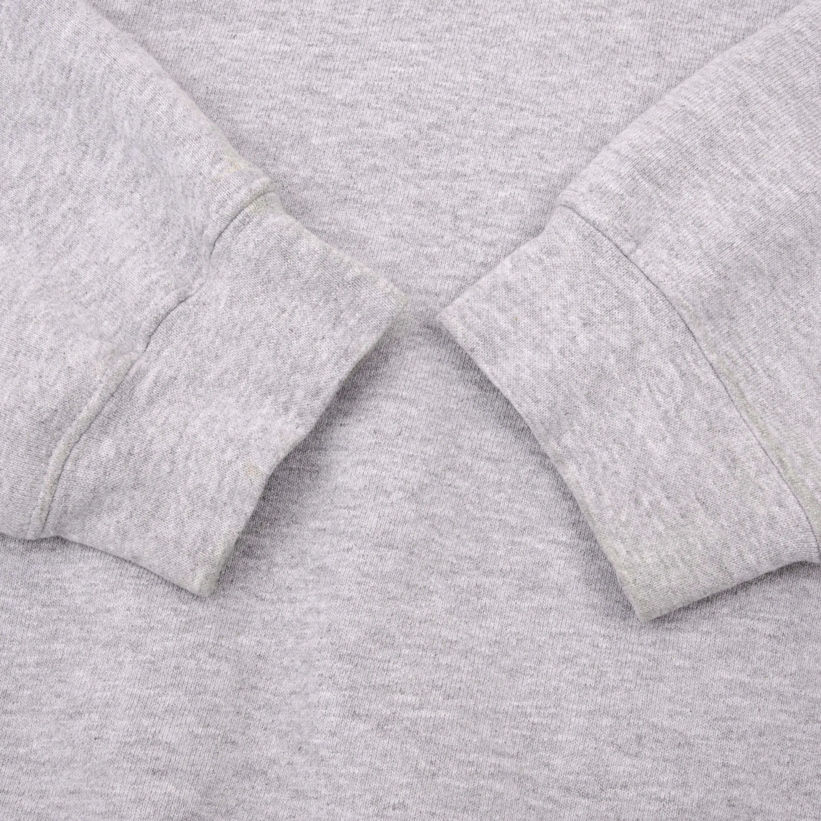 VINTAGE NIKE CLASSIC SWOOSH GREY SWEATSHIRT 1990s SIZE XL