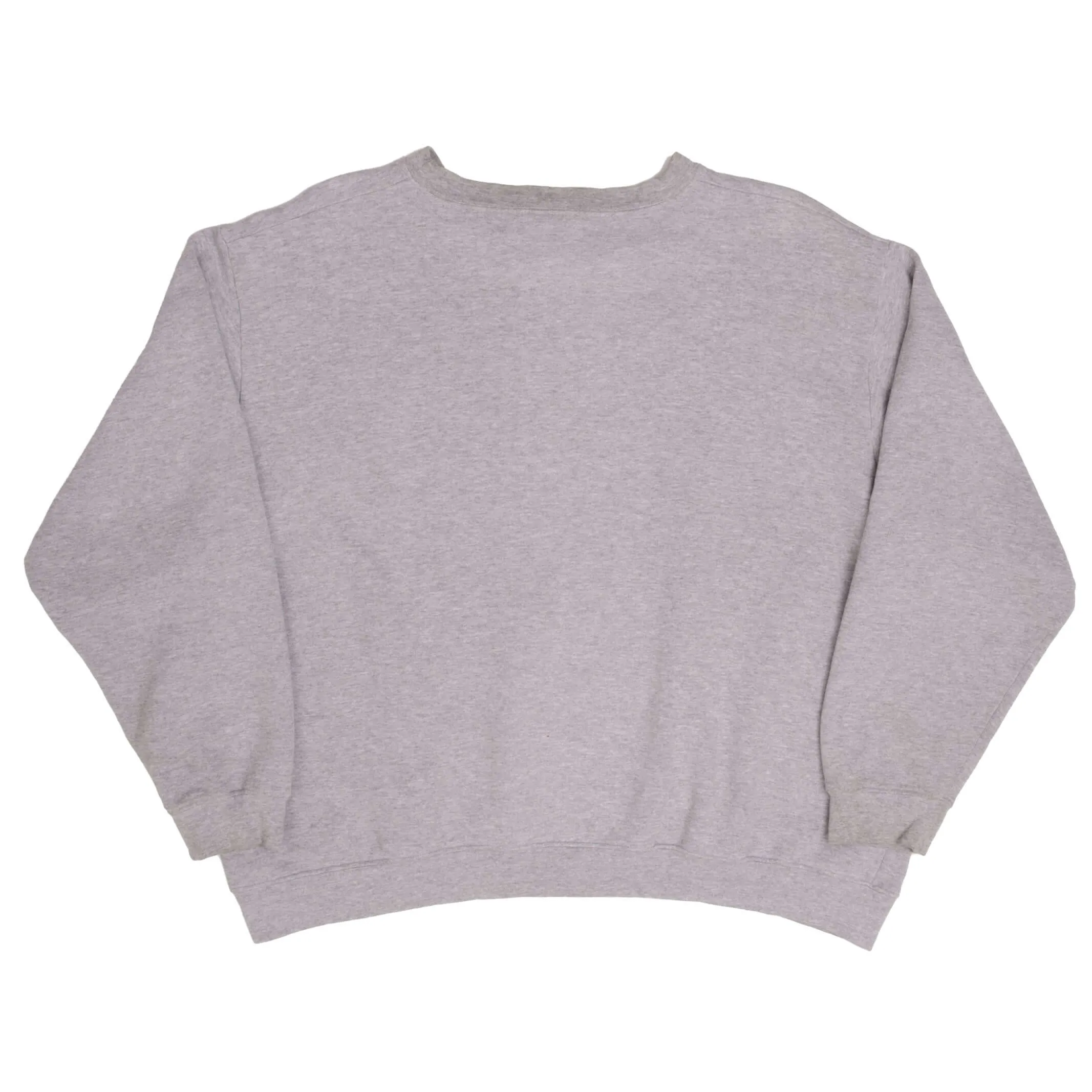 VINTAGE NIKE CLASSIC SWOOSH GREY SWEATSHIRT 1990s SIZE XL