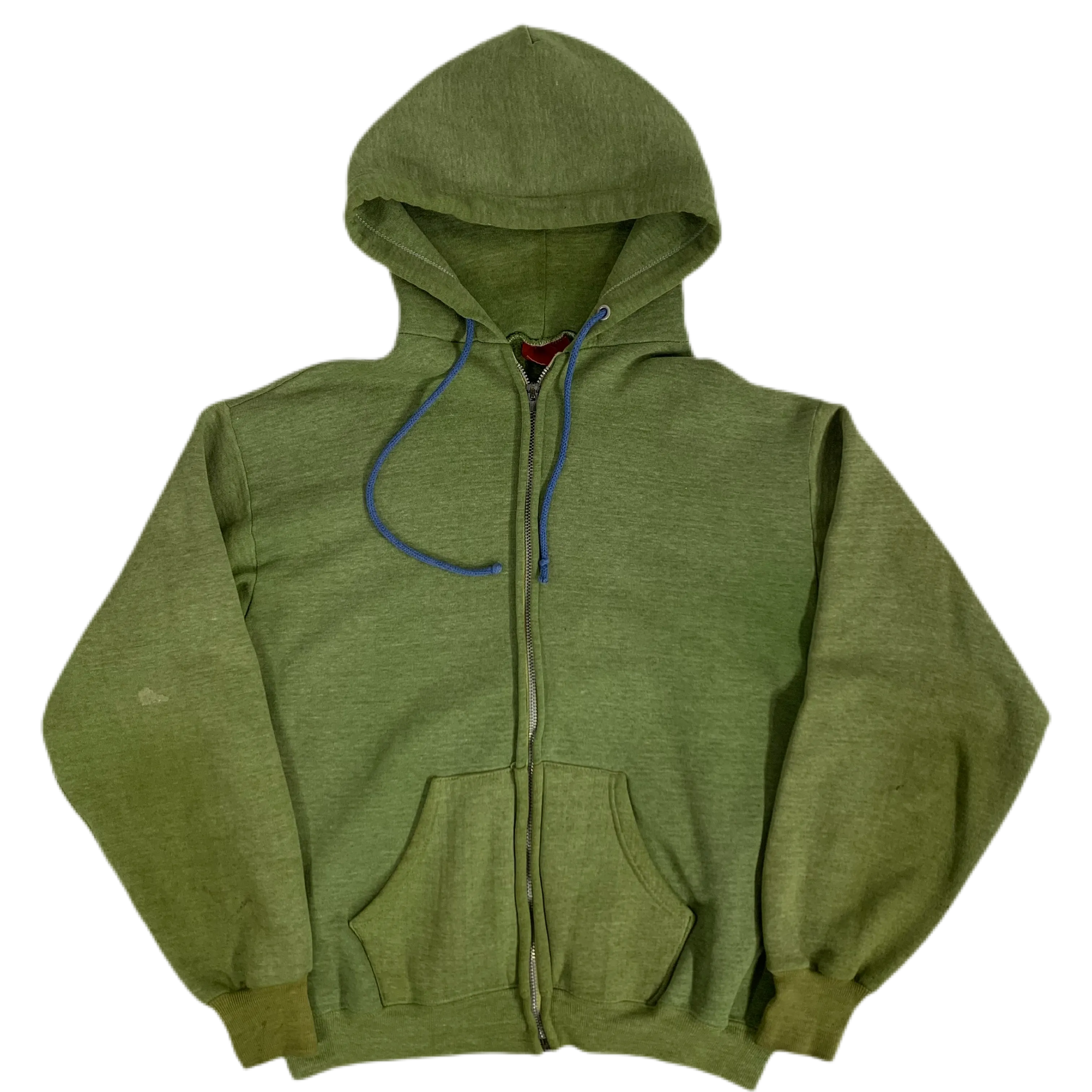 Vintage Sears Kings Road "Light Green" Zip-Up Sweatshirt