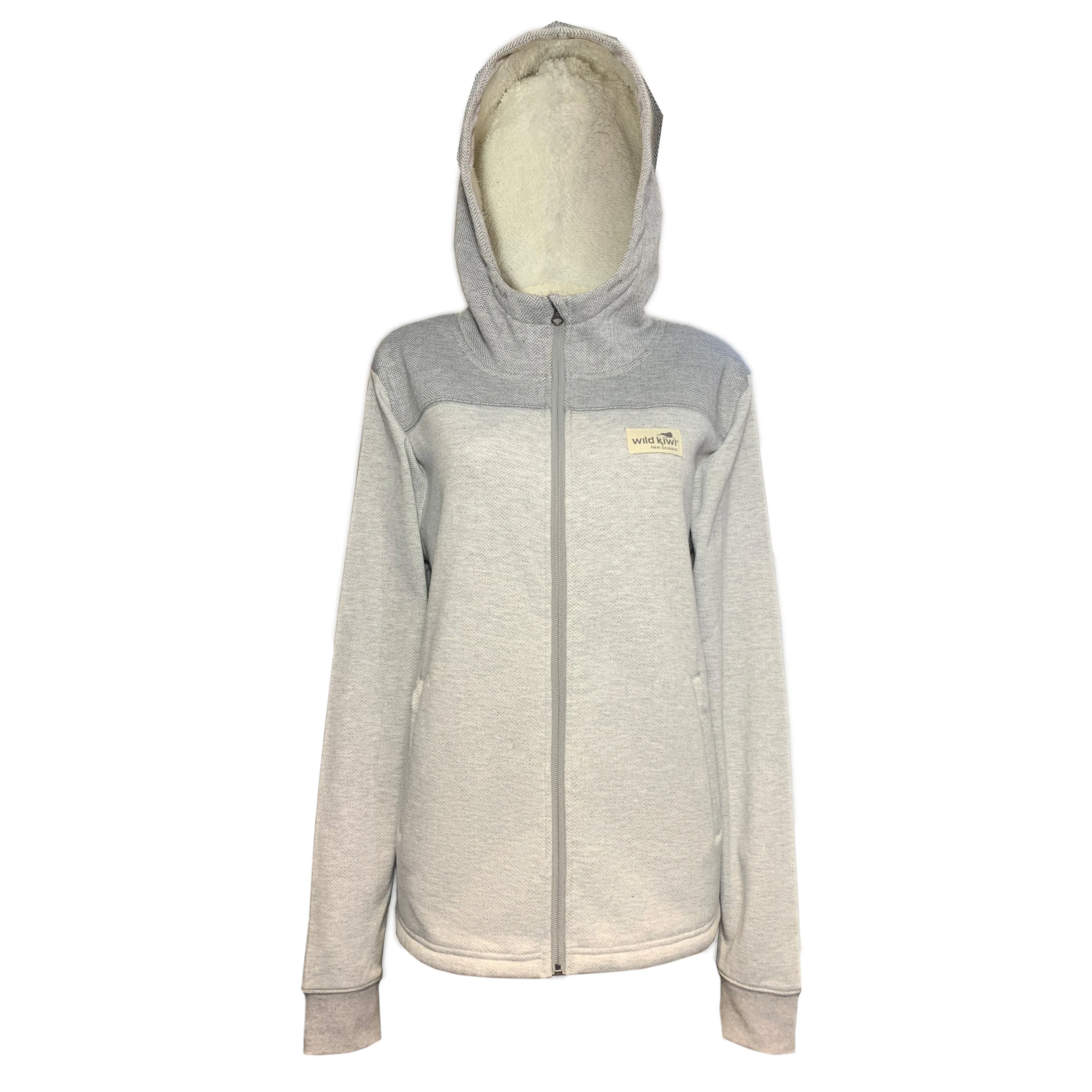 Womens Sherpa Jacket - Wild Kiwi