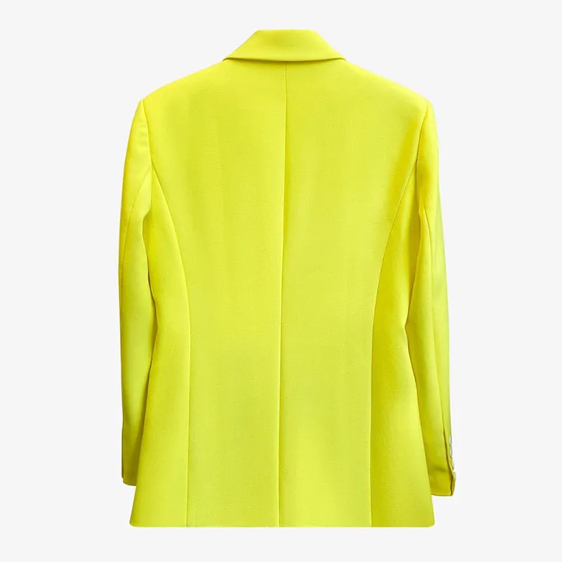 YELLOW BLAZER